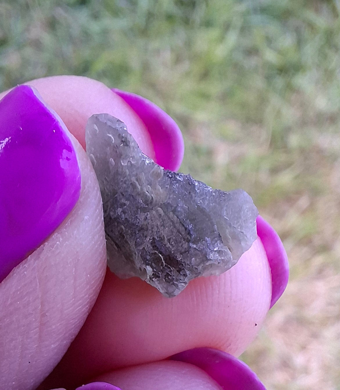 Moldavite Piece, 0.78g, Tektite (Ref: 1451)