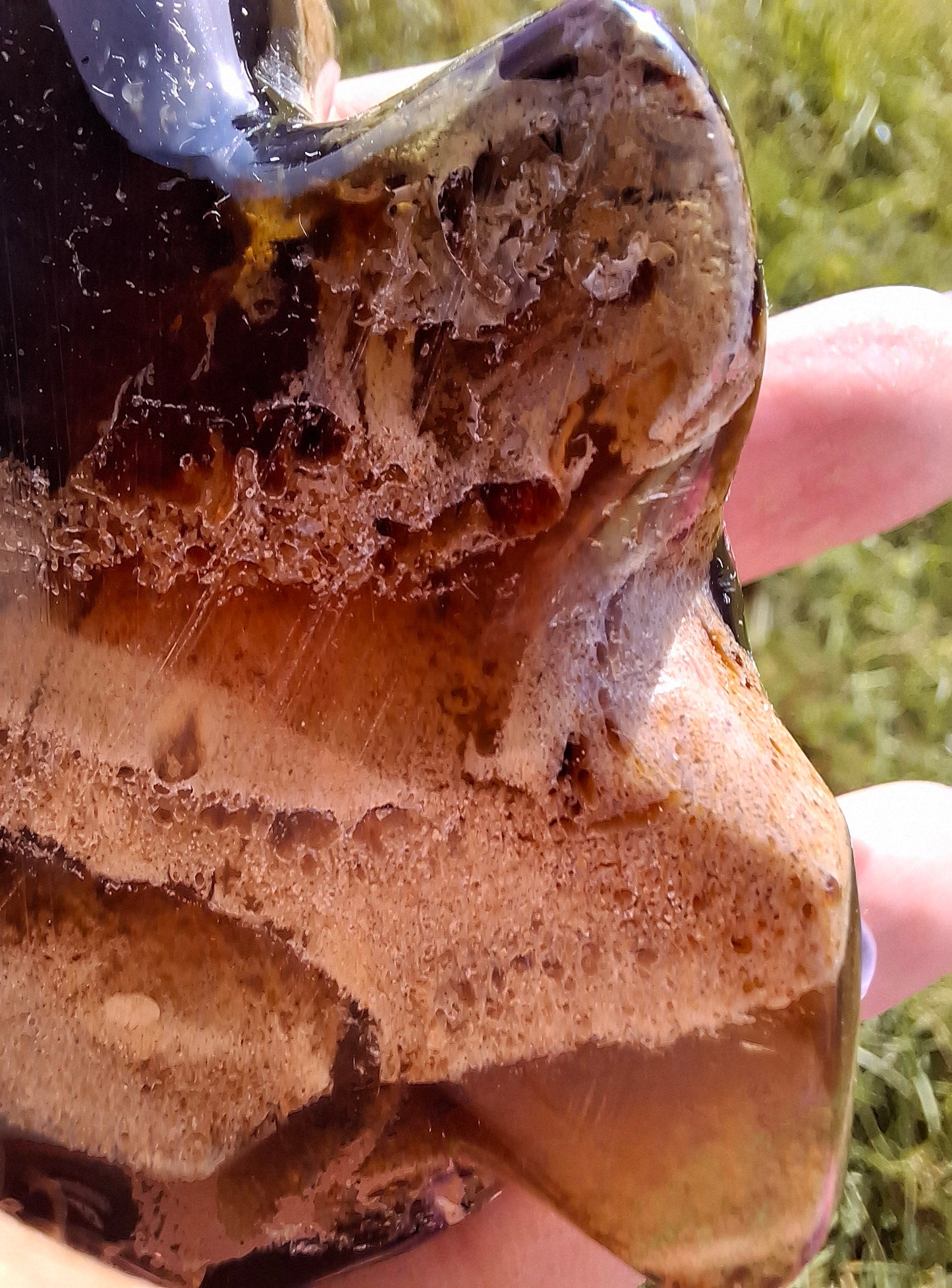 Red Amber Turtle, 56.87g, Carving, Fossil (Ref:TT7)