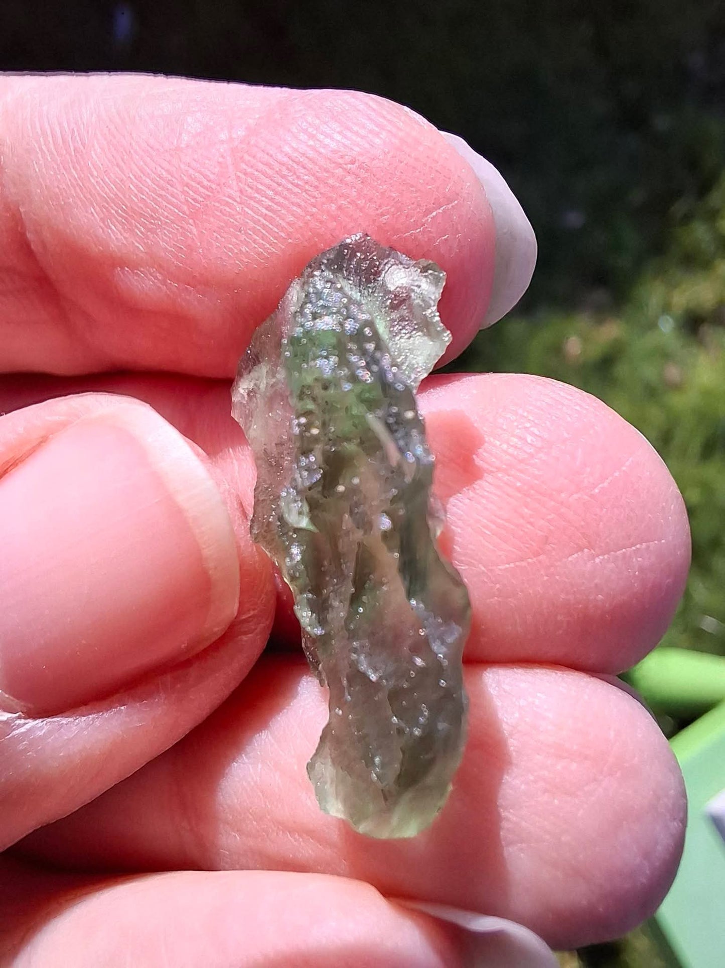 Moldavite Piece, PARYZ, 1.54g, Tektite (Ref: 1360)