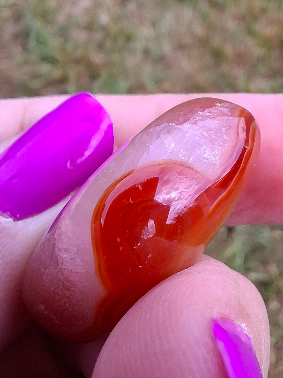 Carnelian, Tumble Stone, Crystal (Ref: T63)