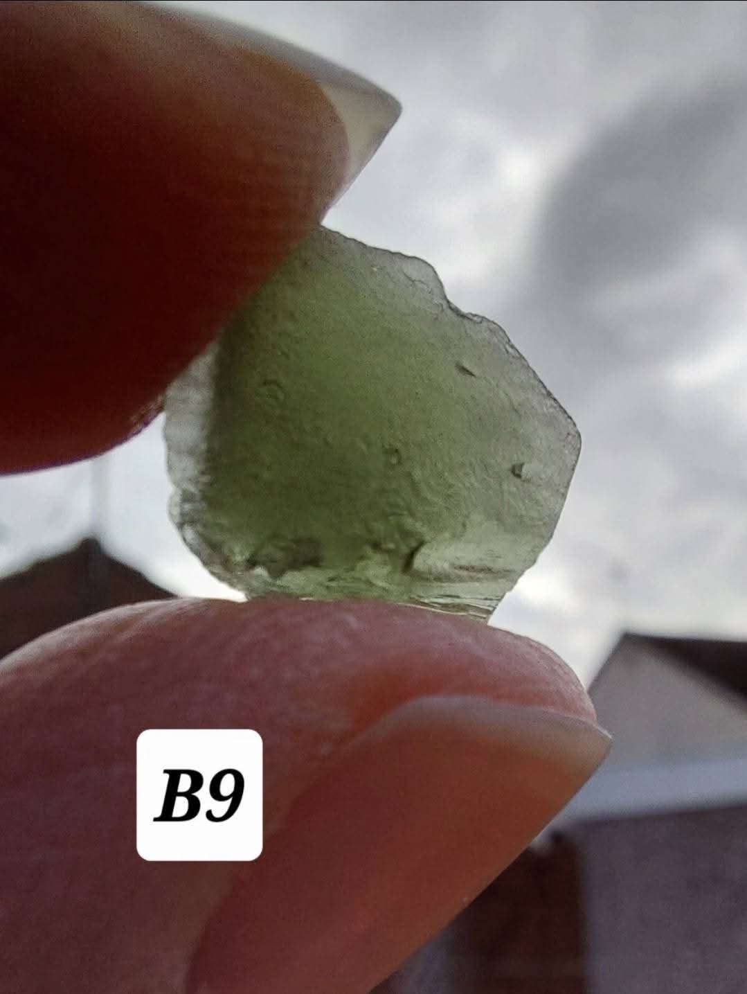 Moldavite Piece, 0.79g, Tektite (Ref: B9)