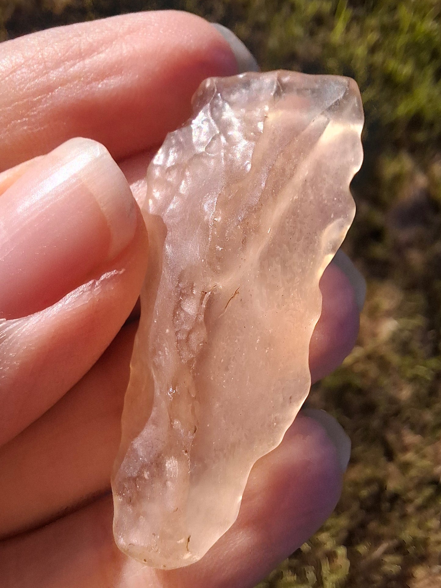 Libyan Desert Glass Piece, 7.46g, Tektite (Ref: LE5)