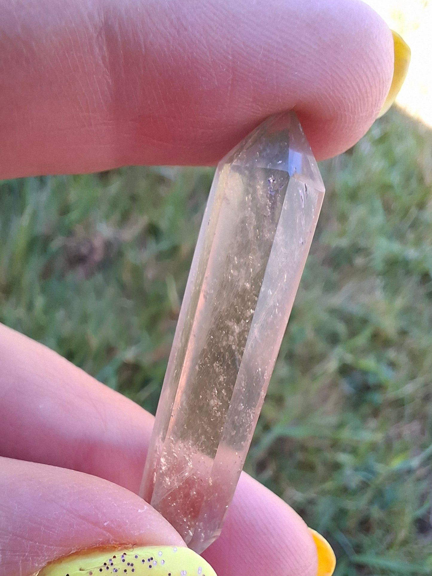 Libyan Desert Glass DT Carving, 3.93g, Tektite (Ref: LDT3)