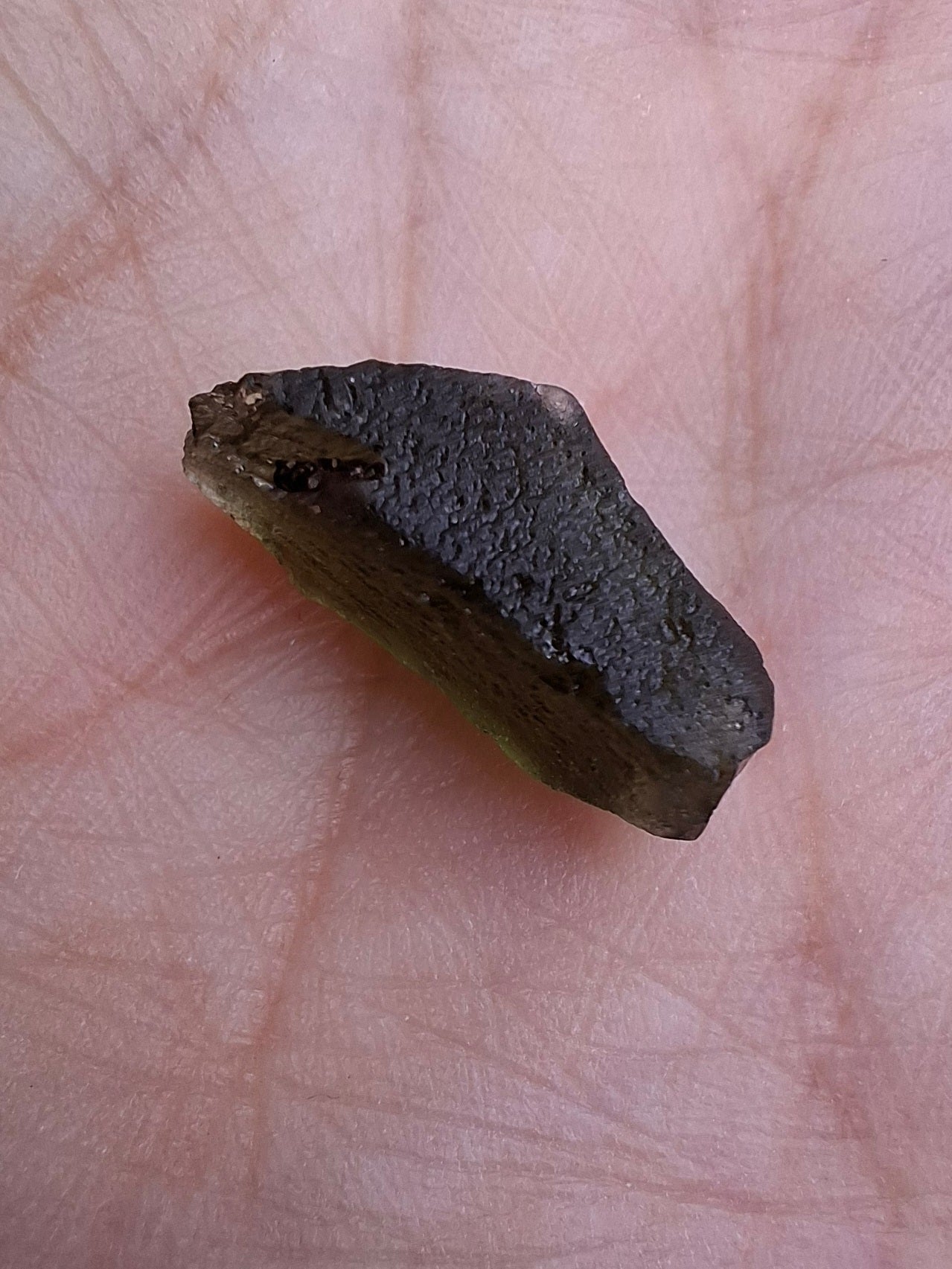 Moldavite Piece, 1.03g, Tektite (Ref: 1416)