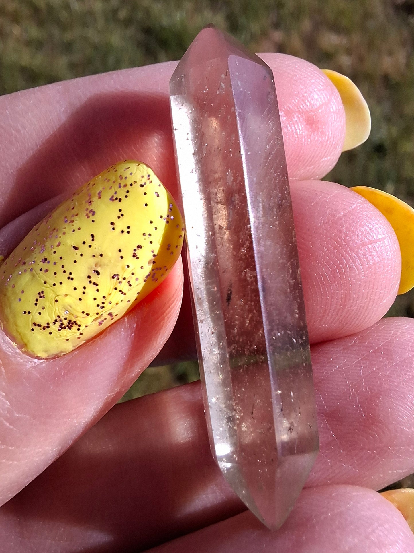 Libyan Desert Glass DT Carving, 4.51g, Tektite (Ref: LDT4)