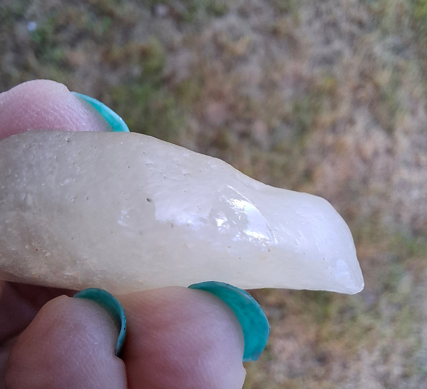 Libyan Desert Glass Piece, 12.31g, Tektite
