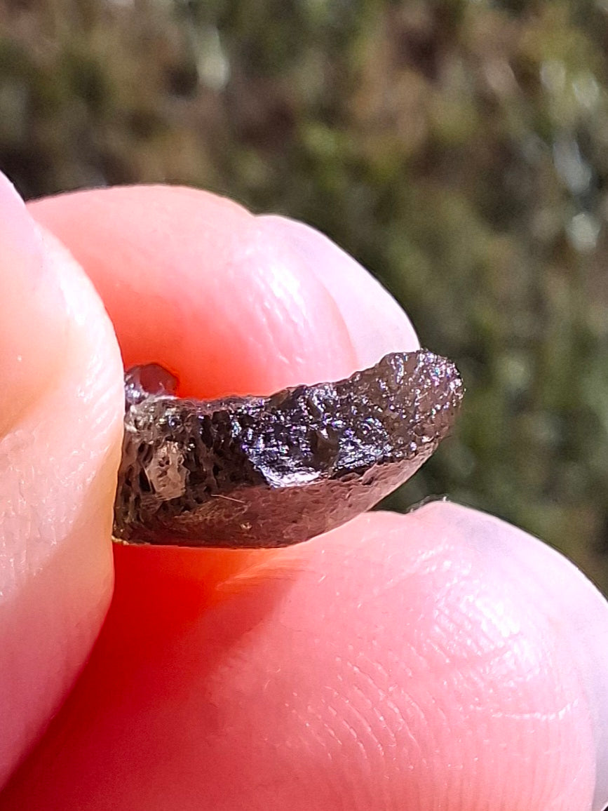 Moldavite Piece, 0.59g, Tektite (Ref: 1413)