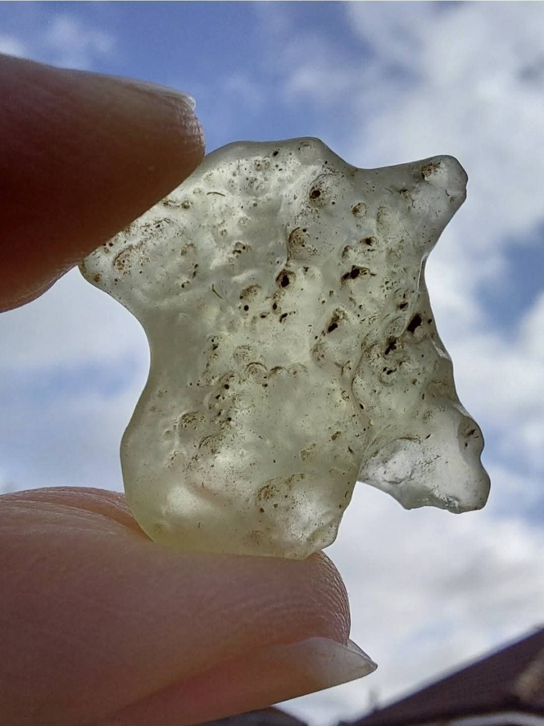 Libyan Desert Glass Piece, 5.68g, Tektite (Ref: LE258)