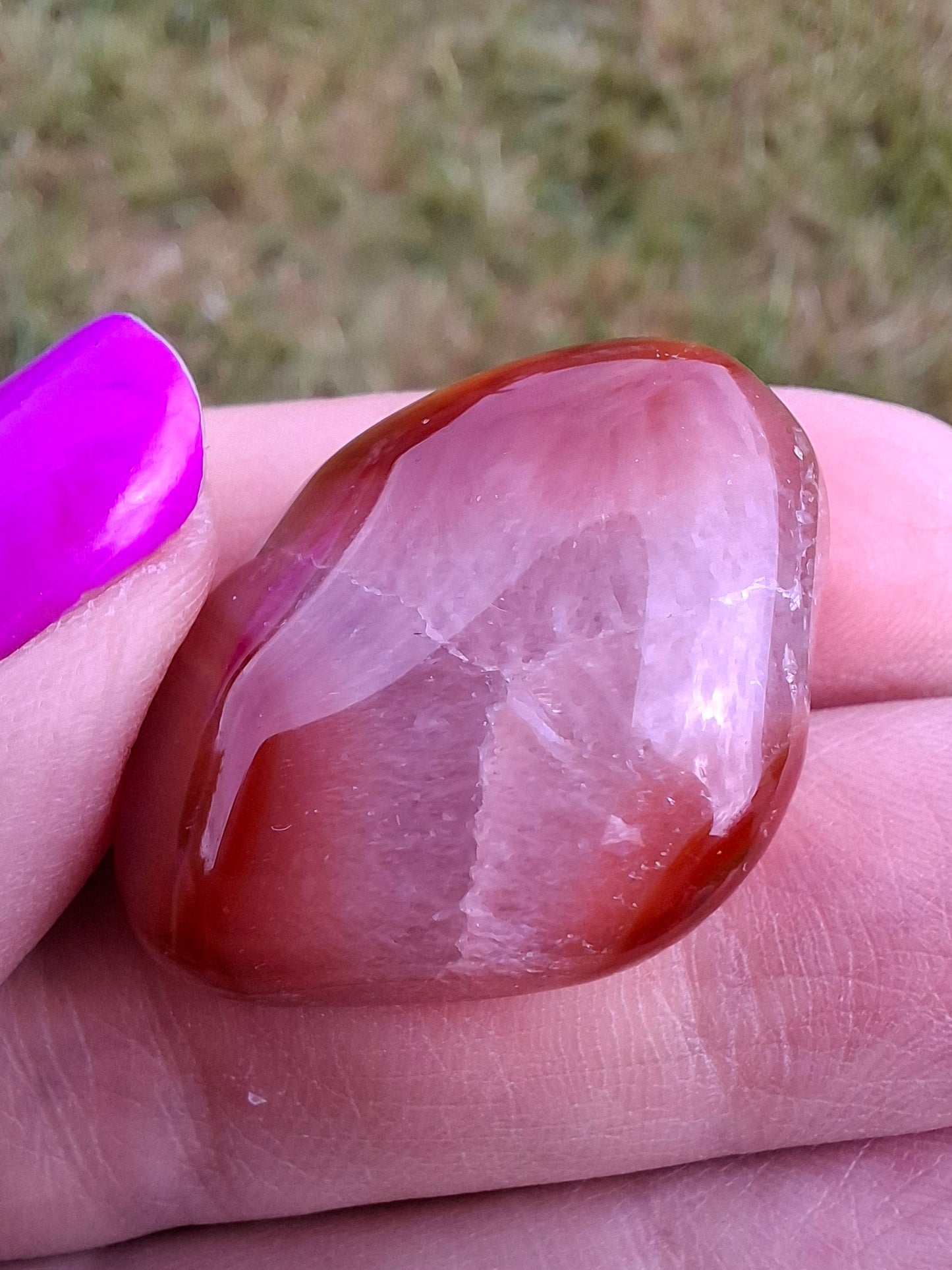 Carnelian, Tumble Stone, Crystal (Ref: T63)