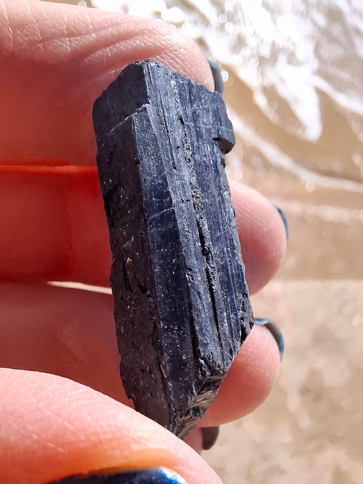 Black Tourmaline RAW, 11.97g, Crystal (Ref: RBT5)
