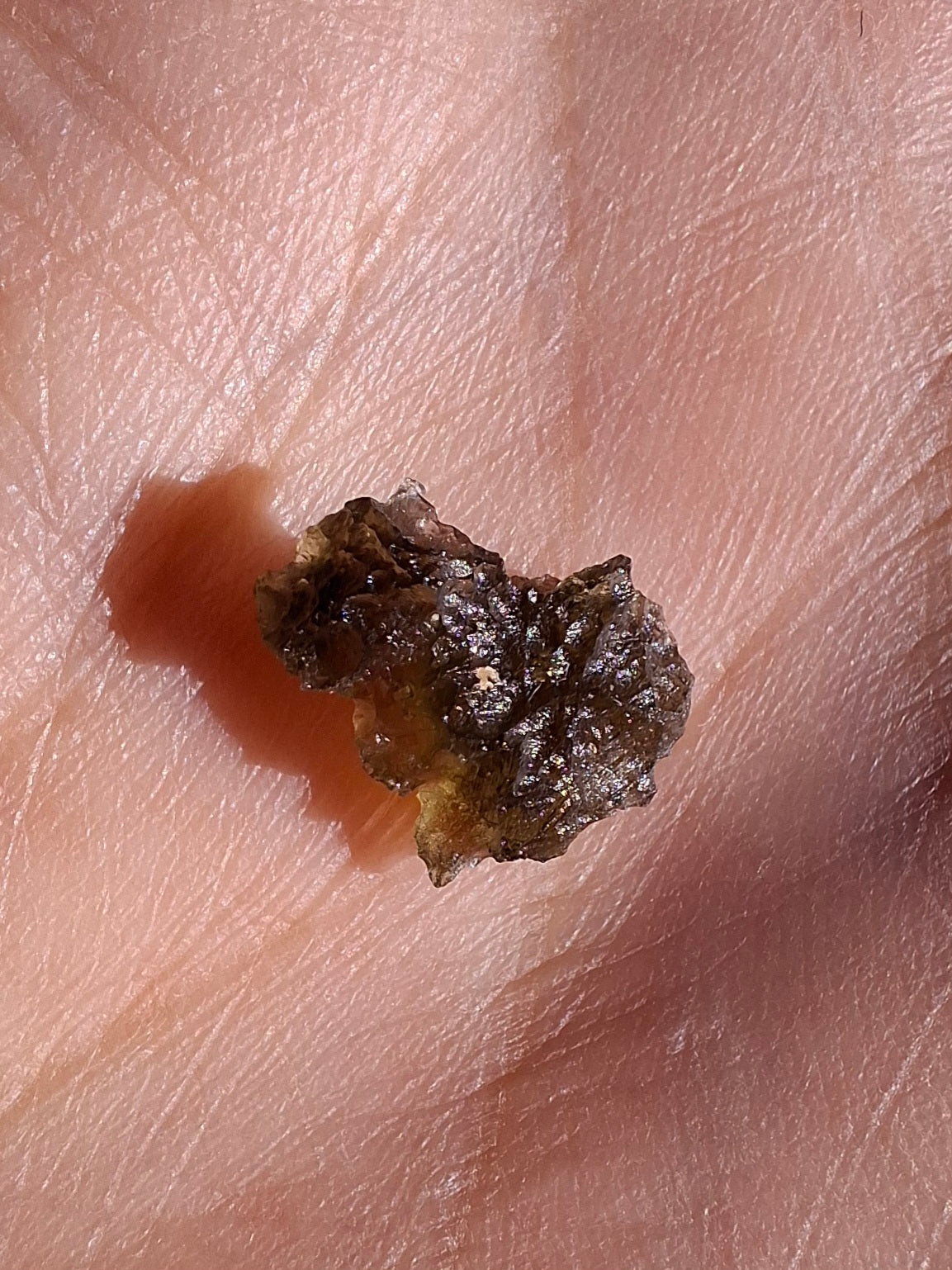 Moldavite Piece, 0.33g, Tektite (Ref: 1519)