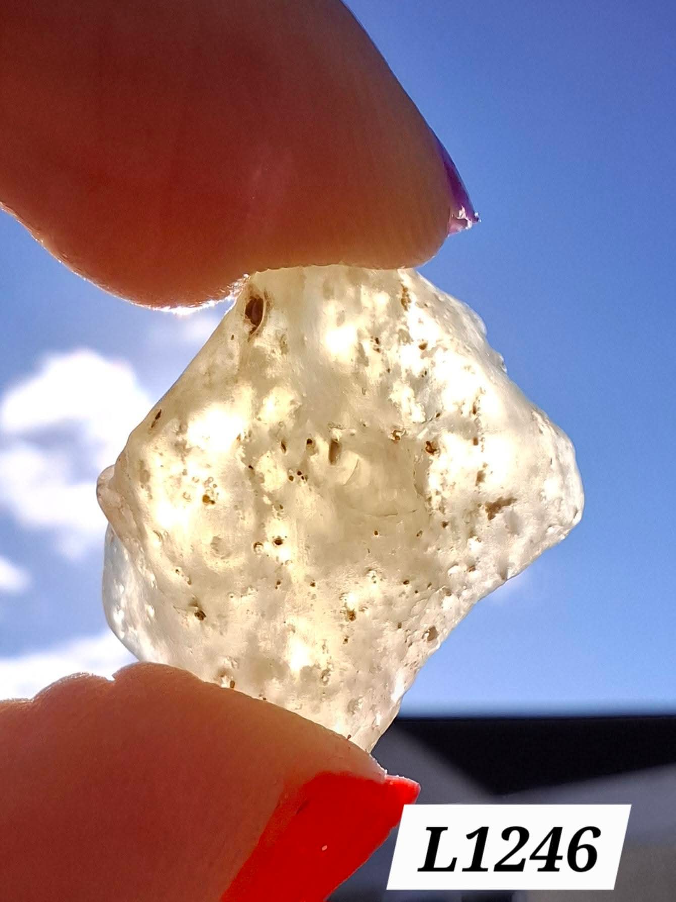 Libyan Desert Glass Piece, 4.29g, Tektite