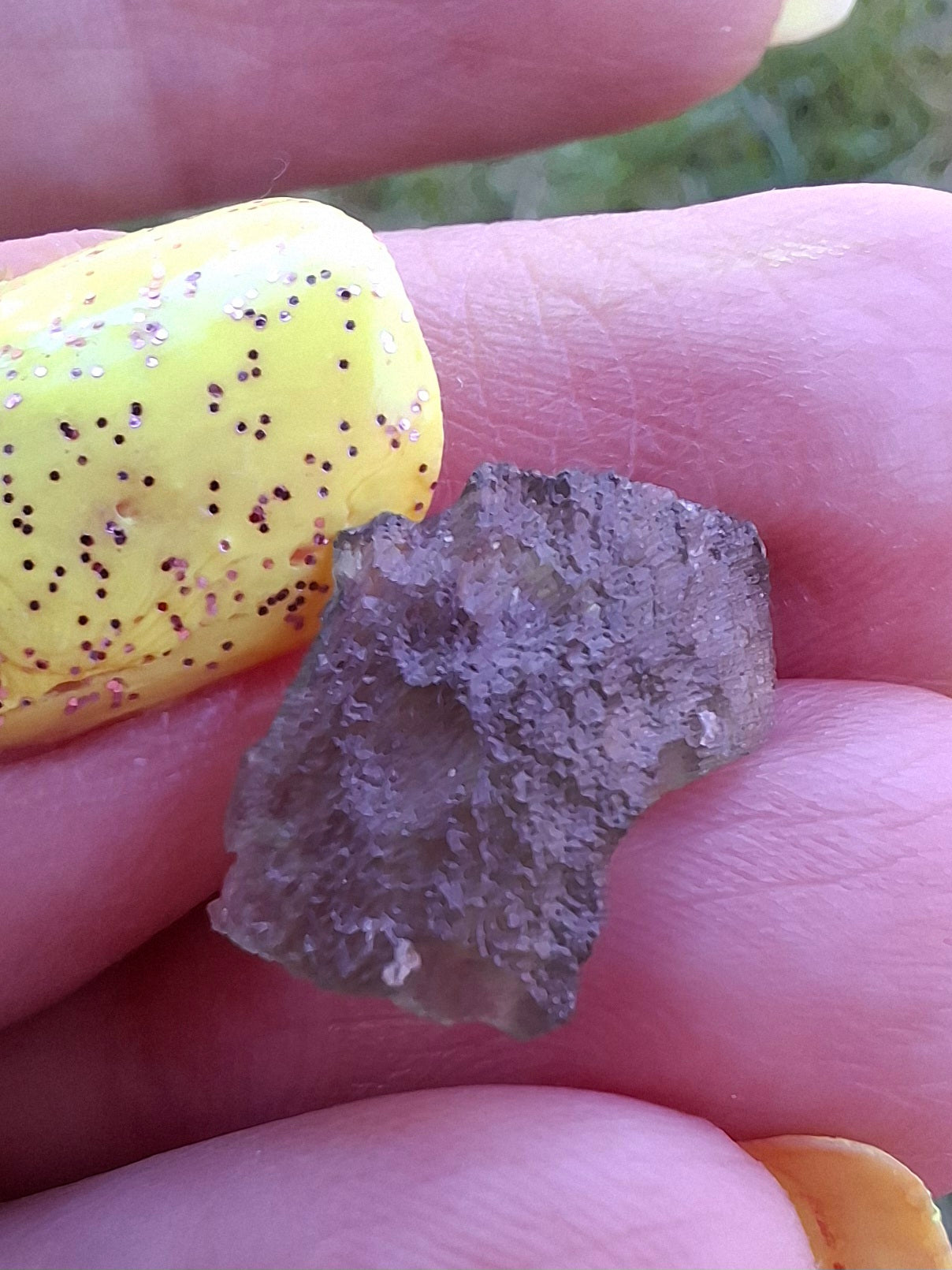 Moldavite Piece, 0.48g, Tektite (Ref: 1480)