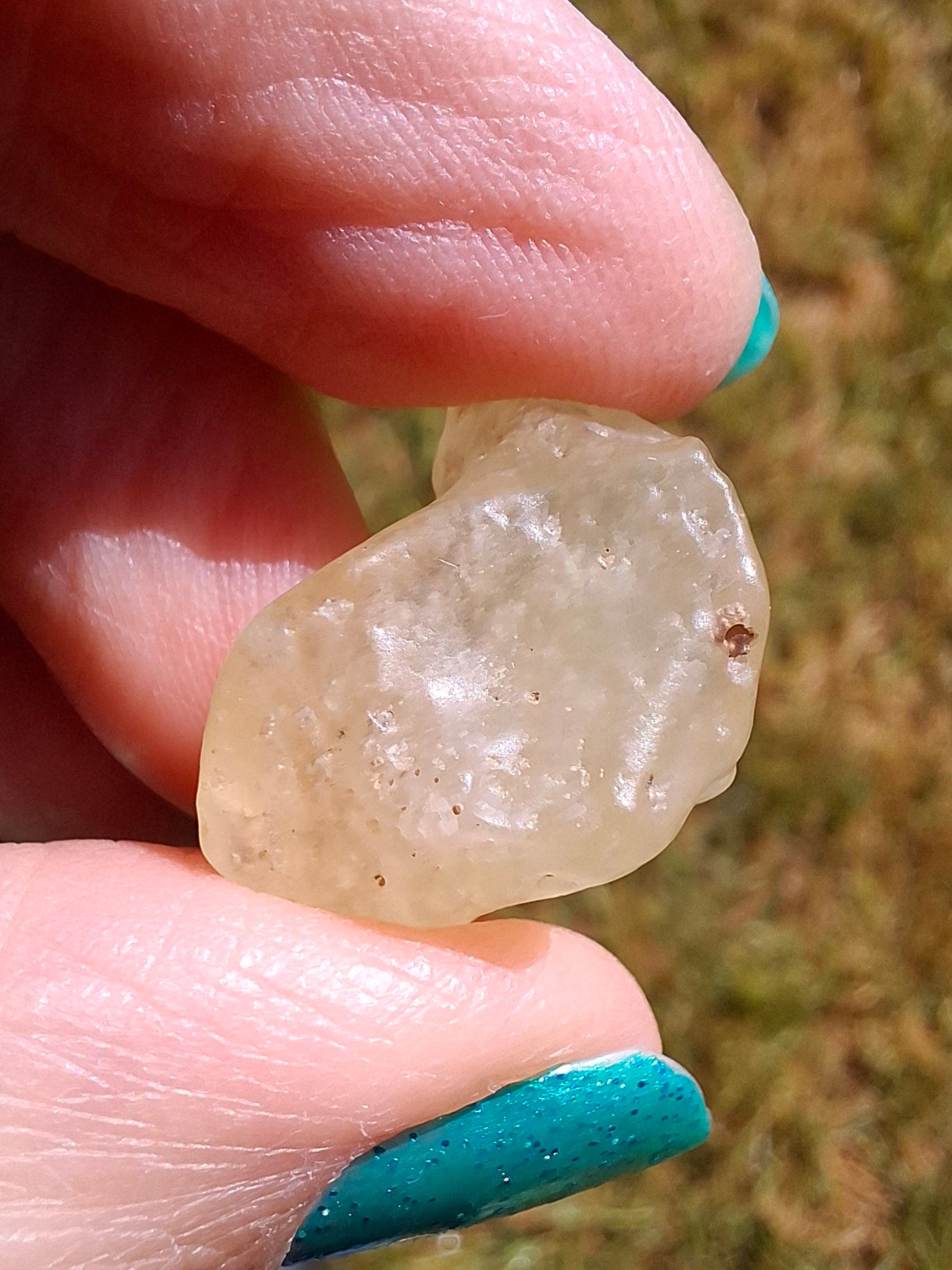 Libyan Desert Glass Piece, 4.29g, Tektite