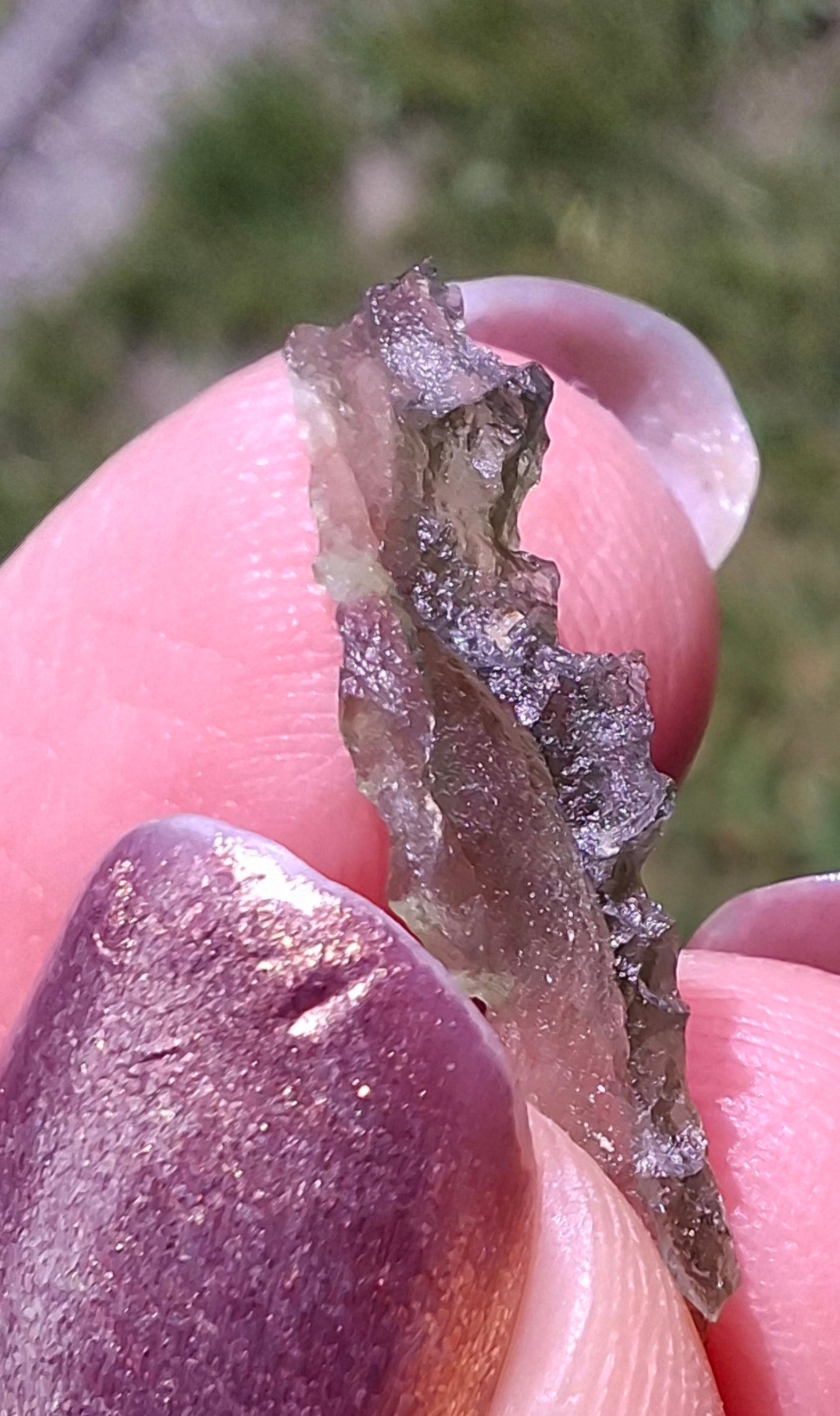 Moldavite Piece, 0.33g, Tektite (Ref: 1488)