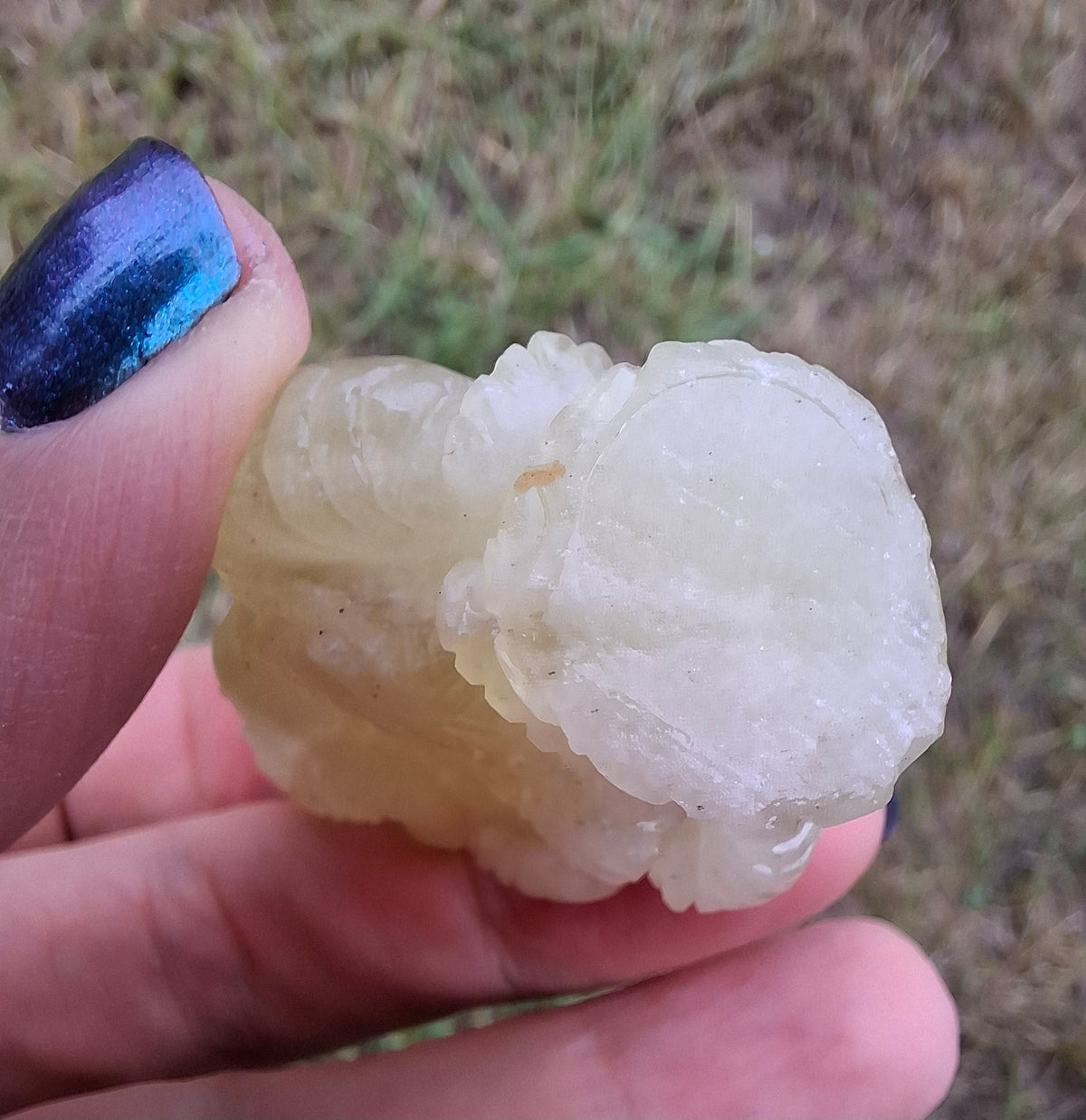 Libyan Desert Glass GANESHA craving, 31.21g, Tektite (Ref: Ganesha2)