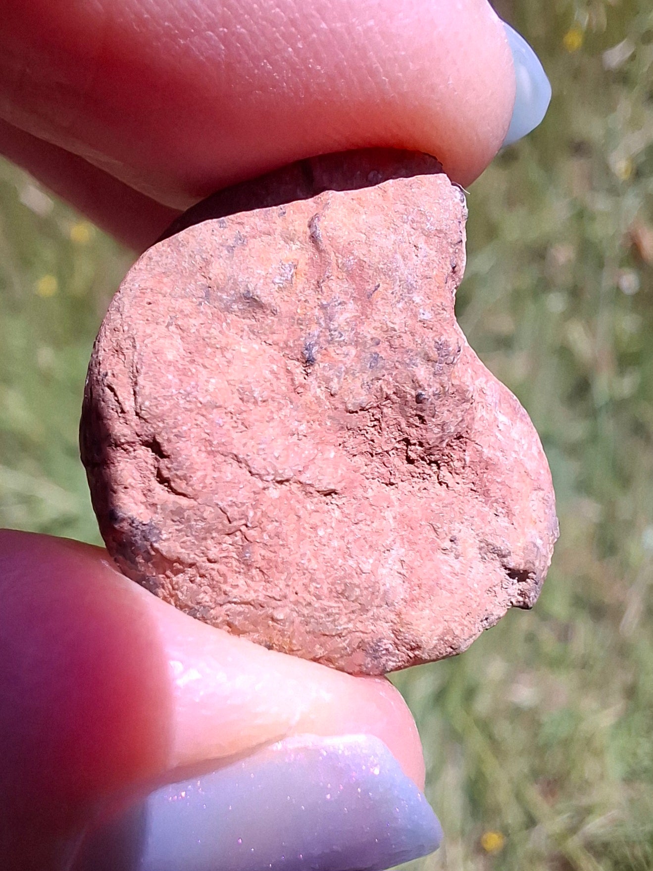 Small Haematite Ammonite HALF, 2.59g, Fossil (Ref: MA7)