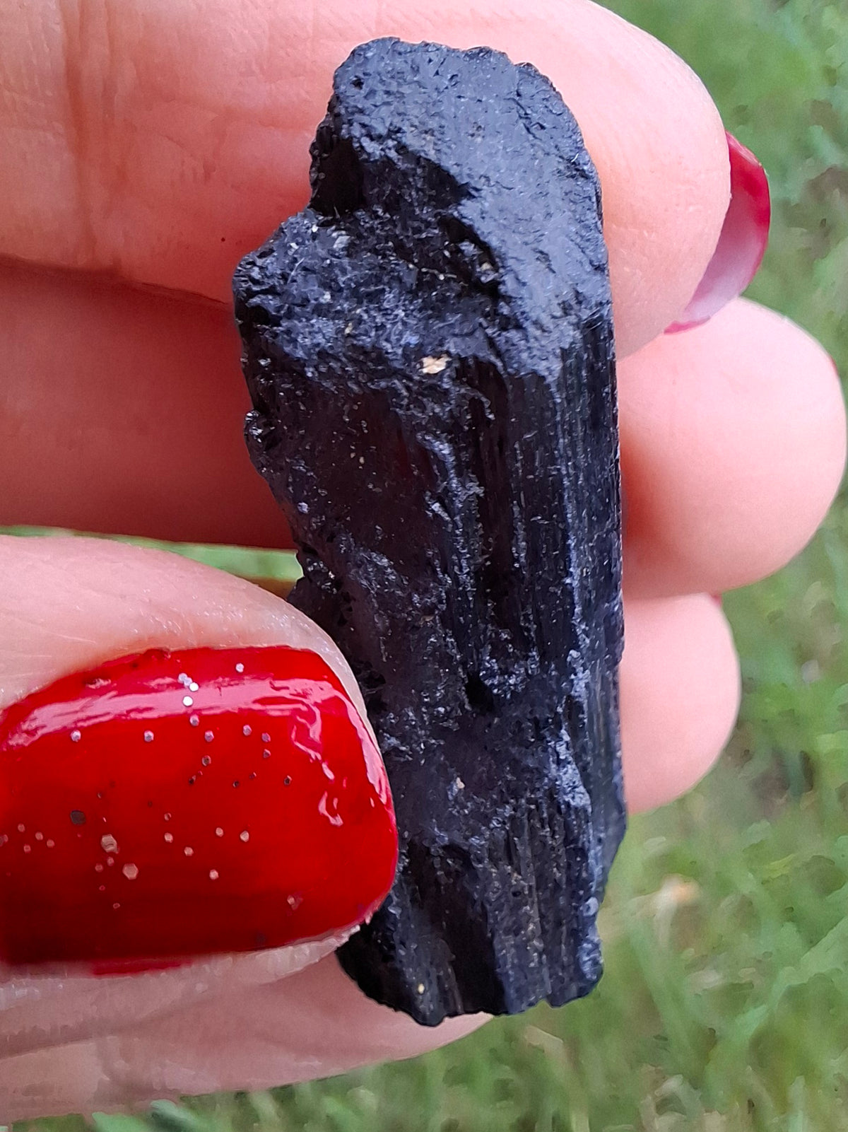 Black Tourmaline RAW, 13.00g, Crystal (Ref: RBT9)