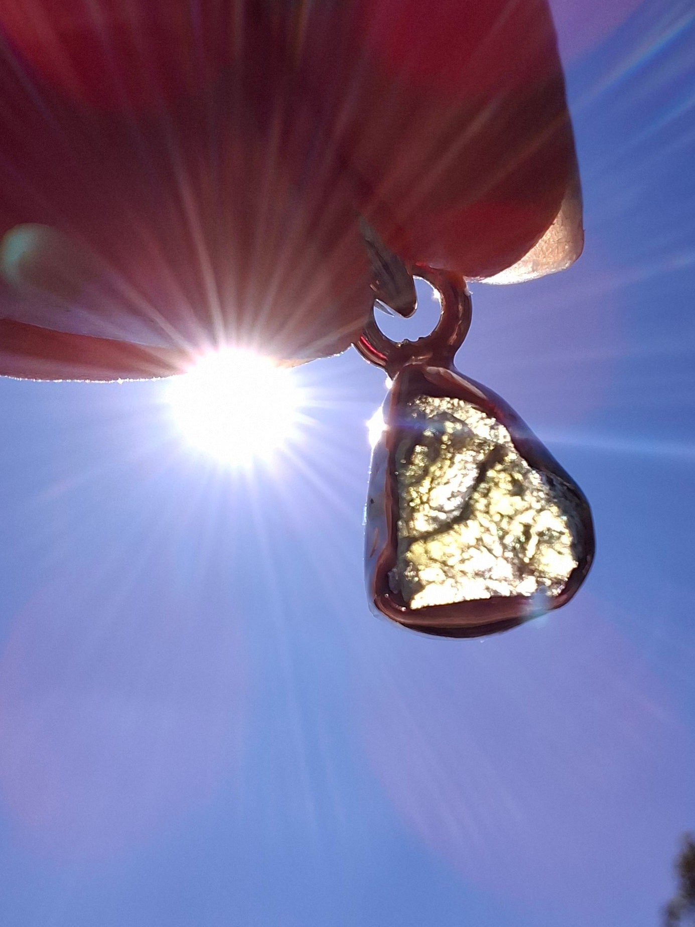 Moldavite Pendant, 925 Silver, Tektite (Ref: P37)