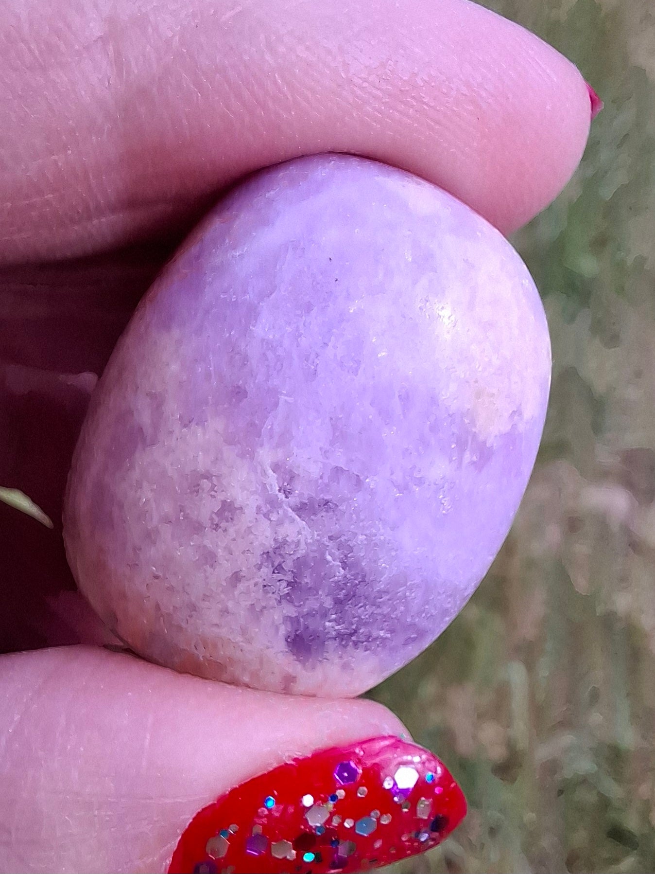 Lepidolite, Tumble Stone, Crystal (Ref: T121)