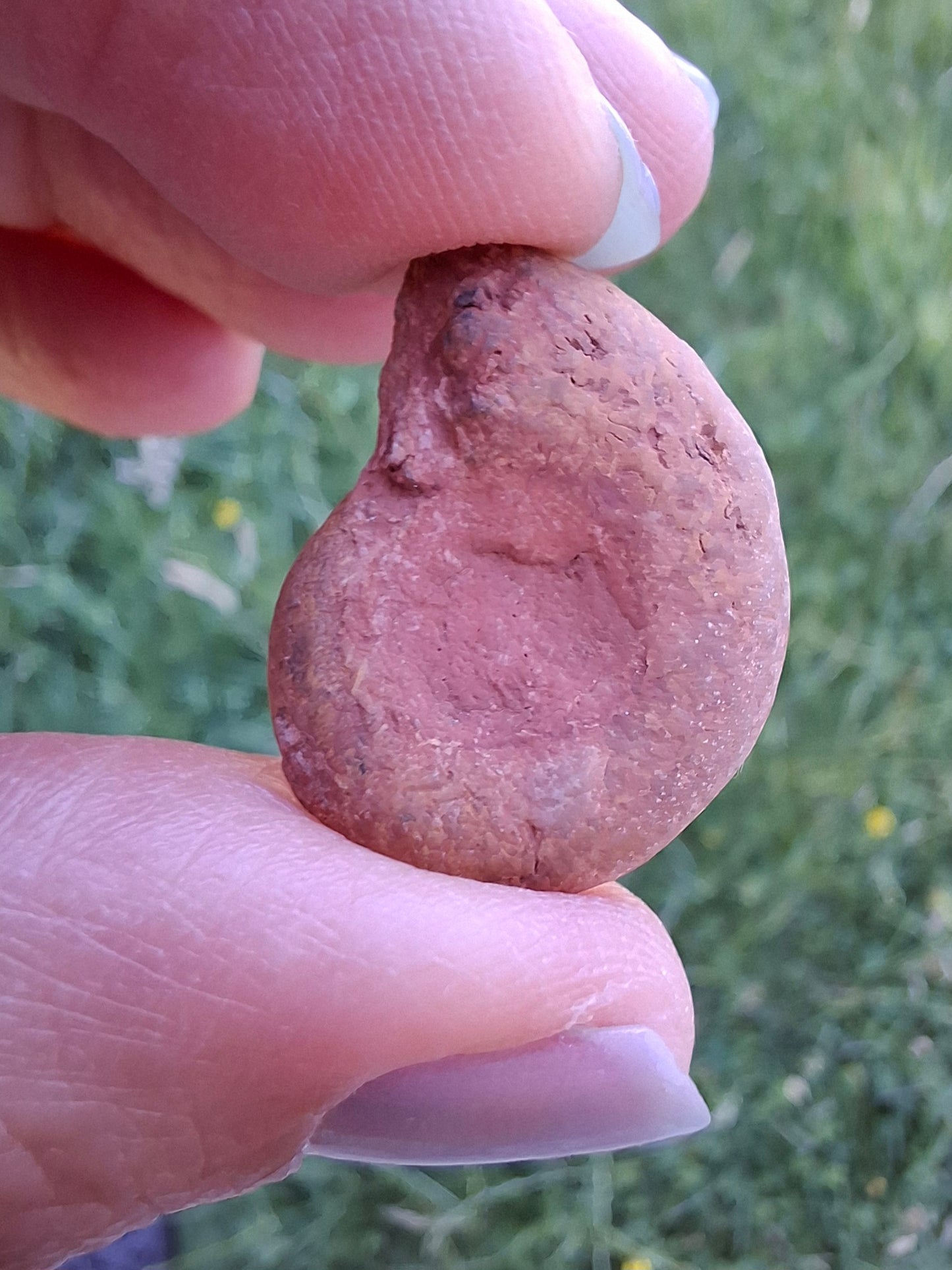 Small Haematite Ammonite HALF, (2.91g), Fossil (Ref: MA1)