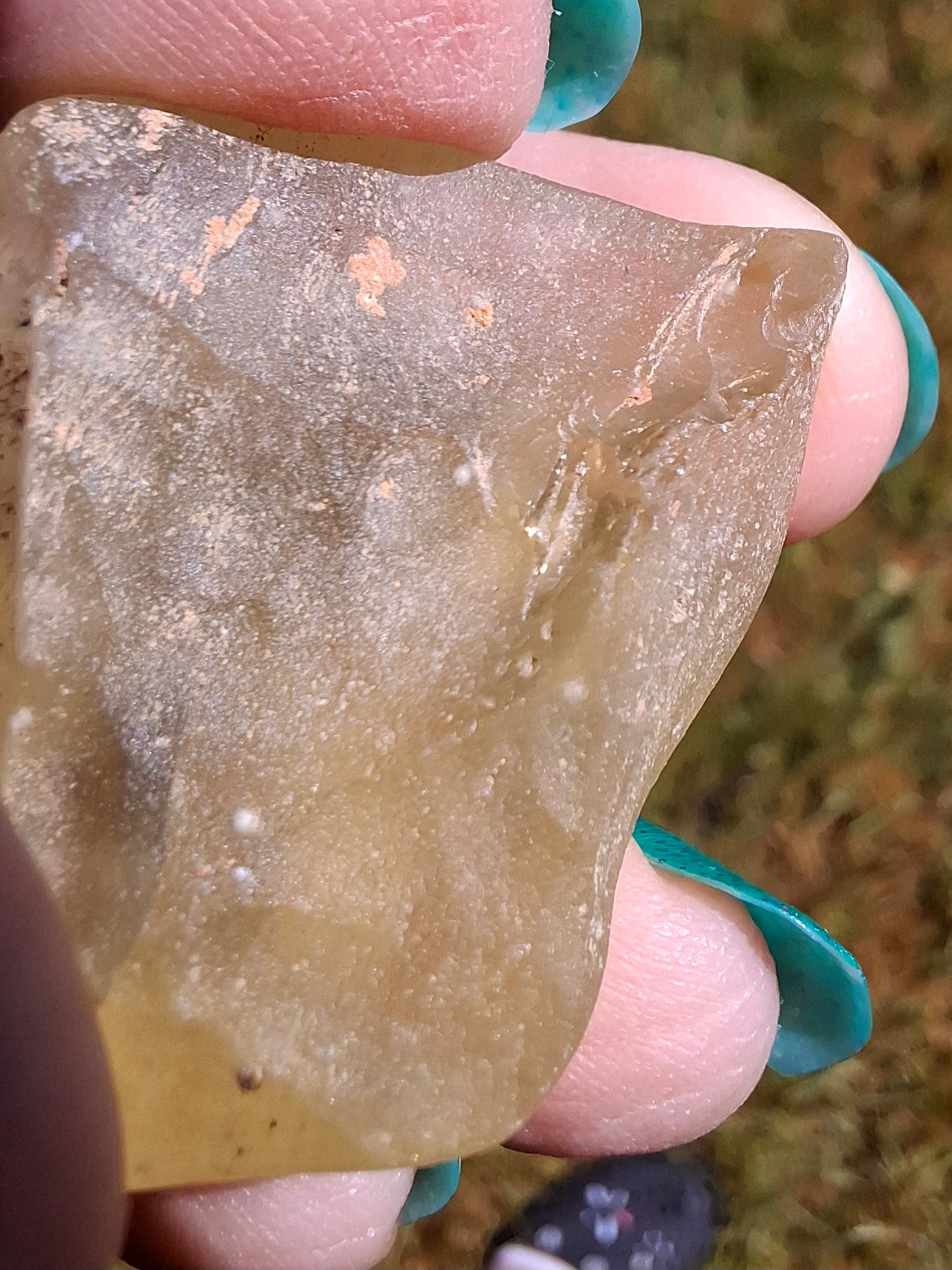 Libyan Desert Glass Piece, 12.30g, Tektite