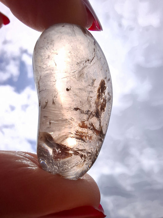 Smoky Quartz, Tumble Stone, Crystal (Ref: T104)