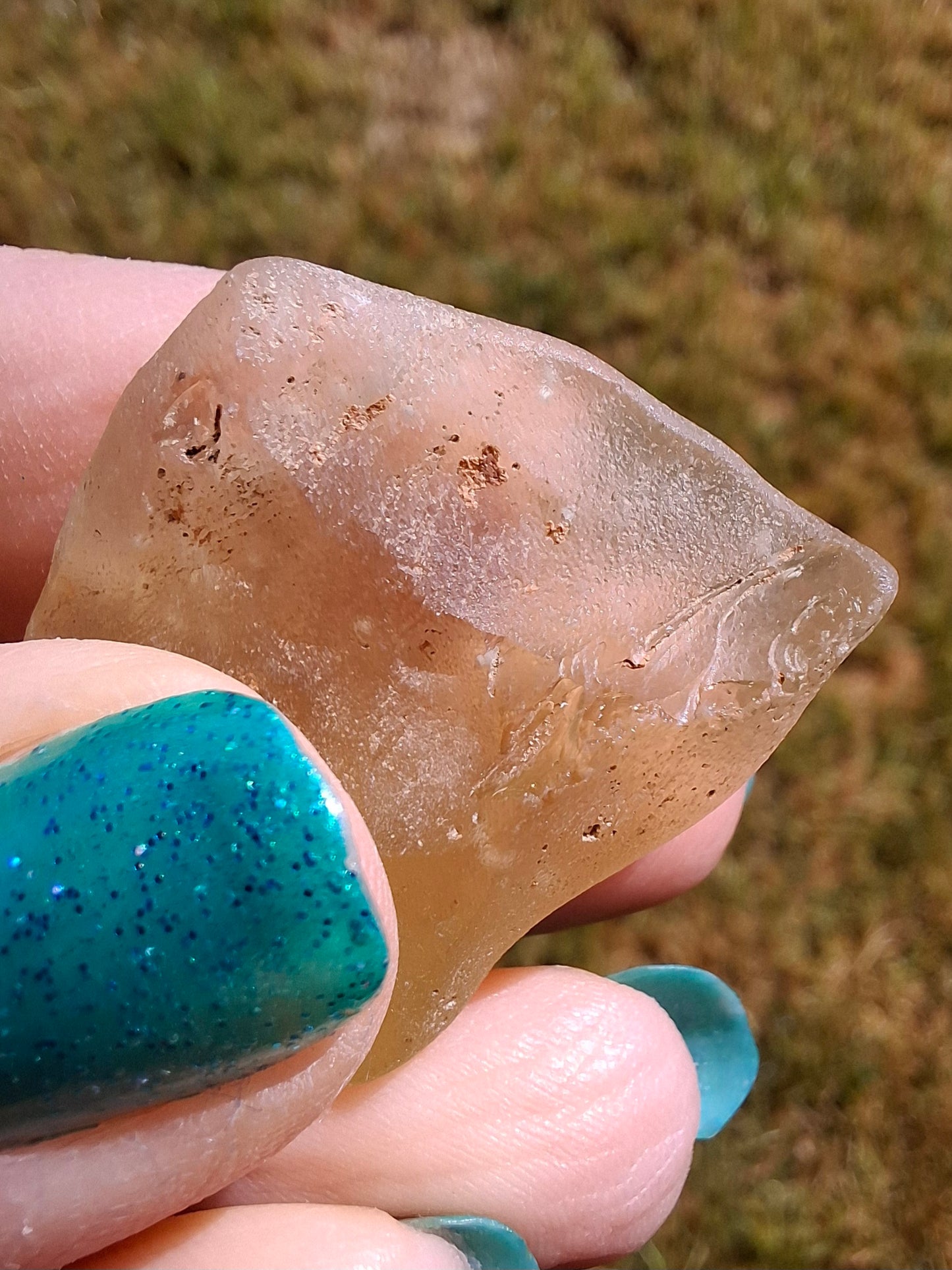 Libyan Desert Glass Piece, 12.30g, Tektite