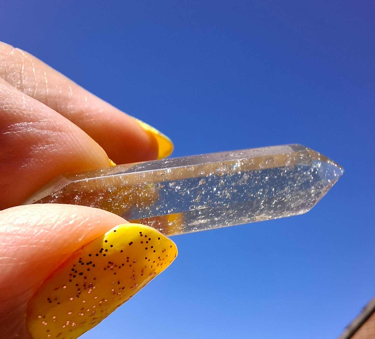Libyan Desert Glass DT Carving, 4.22g, Tektite (Ref: LDT6)