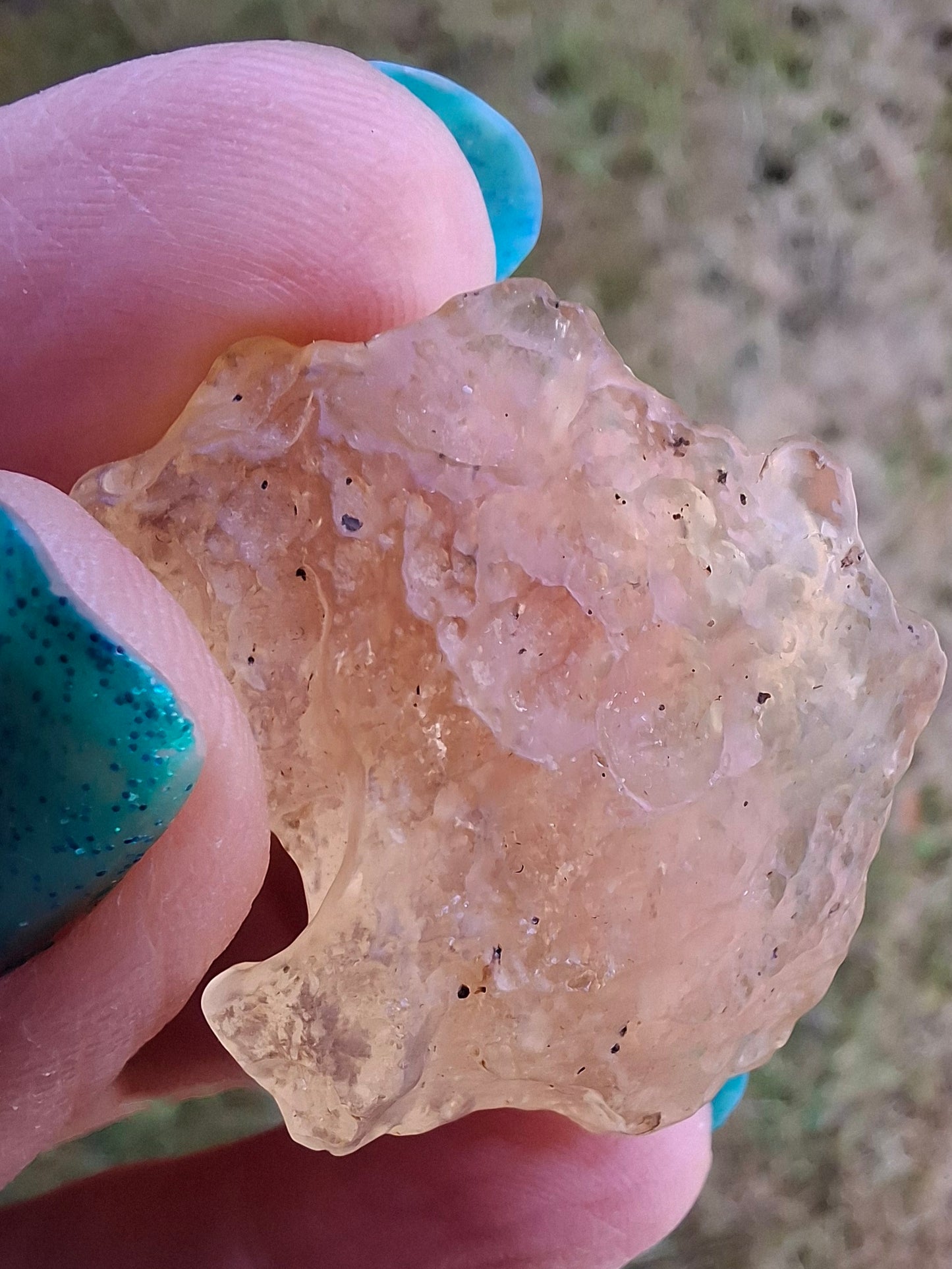 Libyan Desert Glass Piece, 10.00g, Tektite