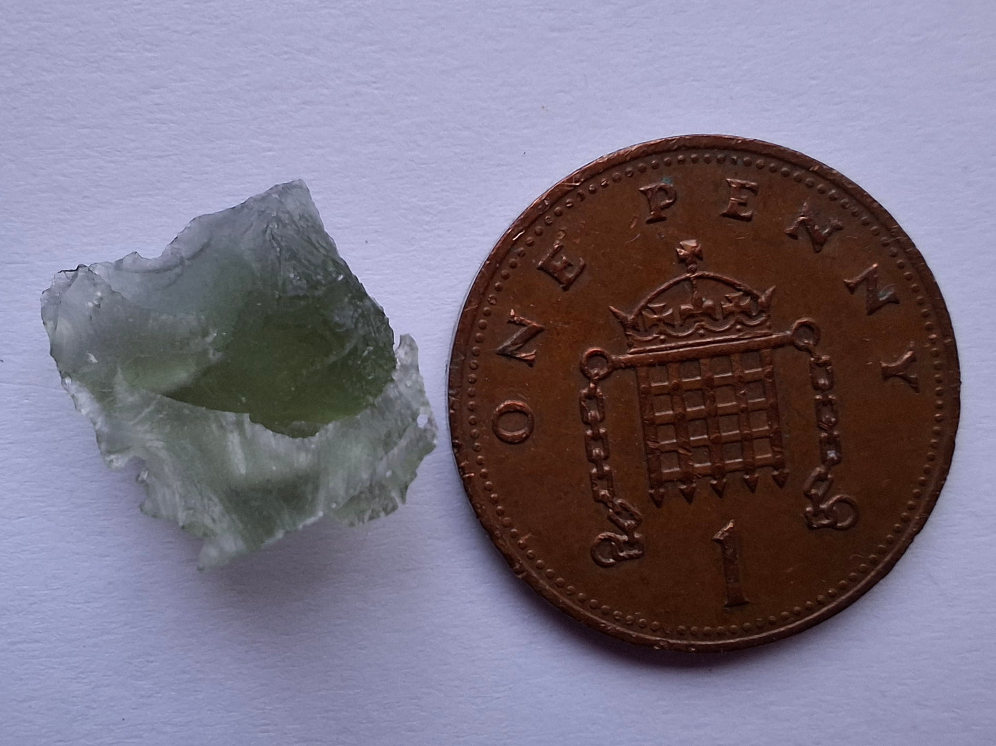 Moldavite Piece, 0.60g, Tektite (Ref: 1473)