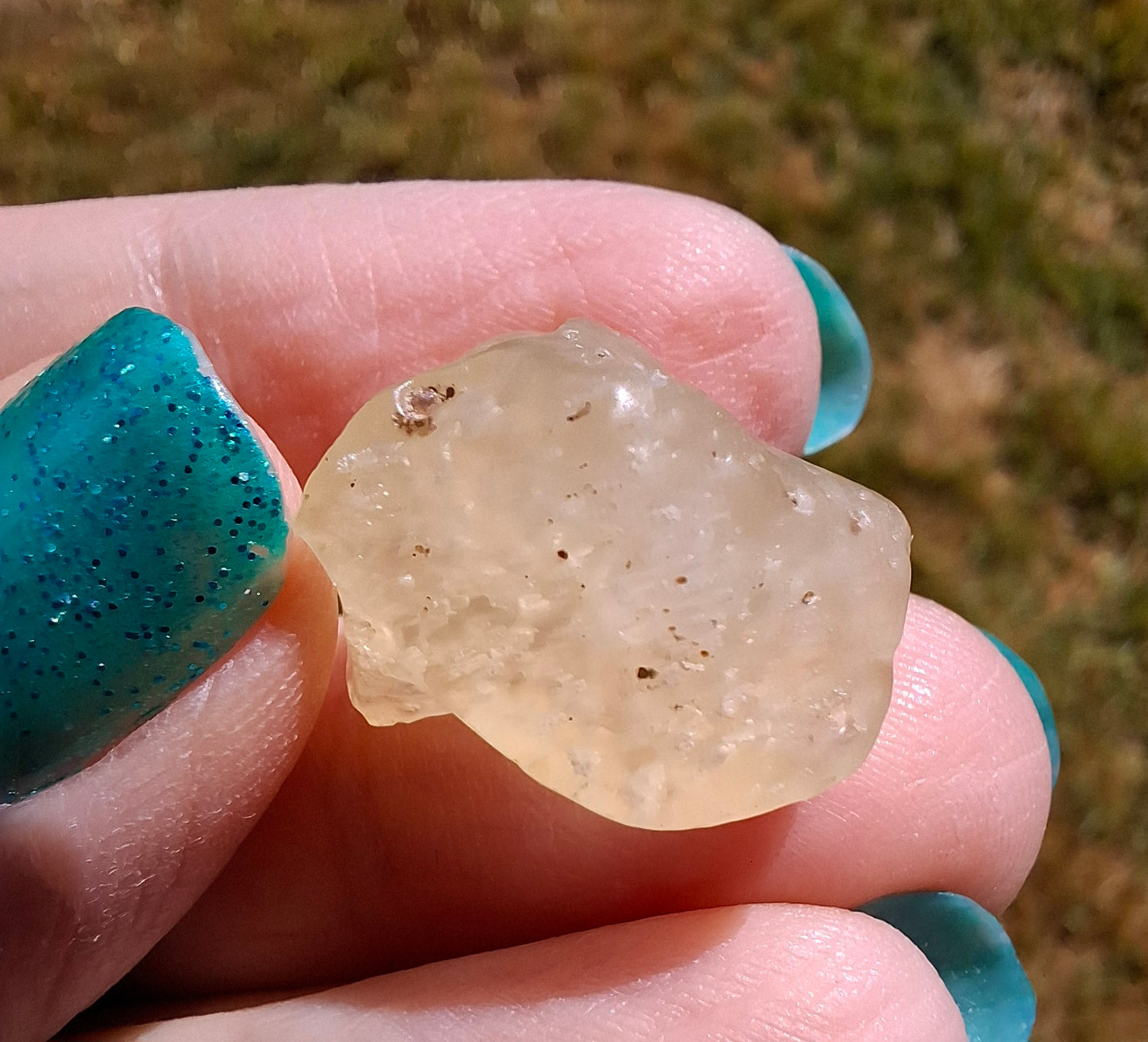 Libyan Desert Glass Piece, 4.29g, Tektite