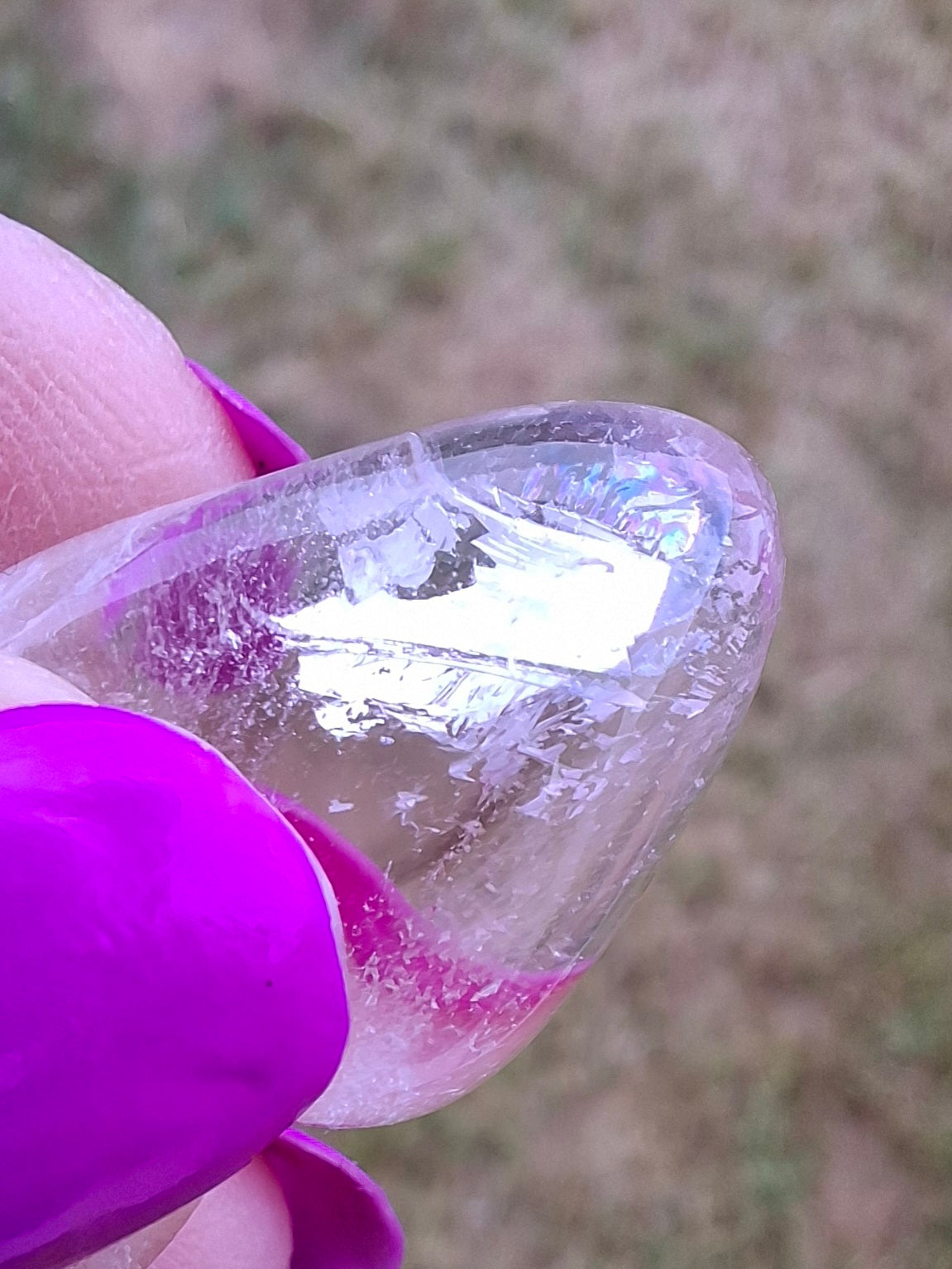 Clear Quartz, Tumble Stone, Crystal (Ref: T32)