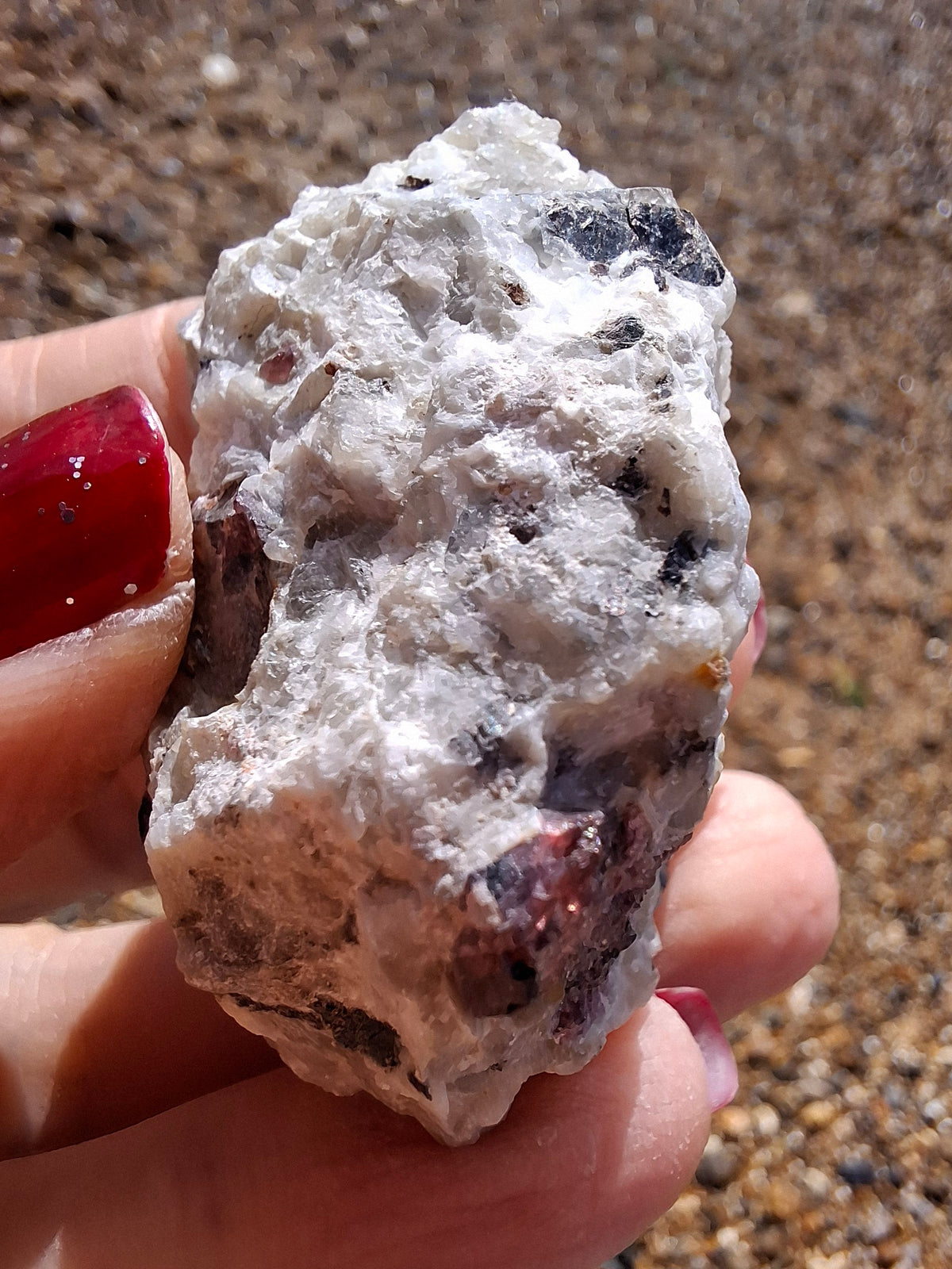 (Dig your own) Garnet in Matrix, Crystal (Ref: RG5)