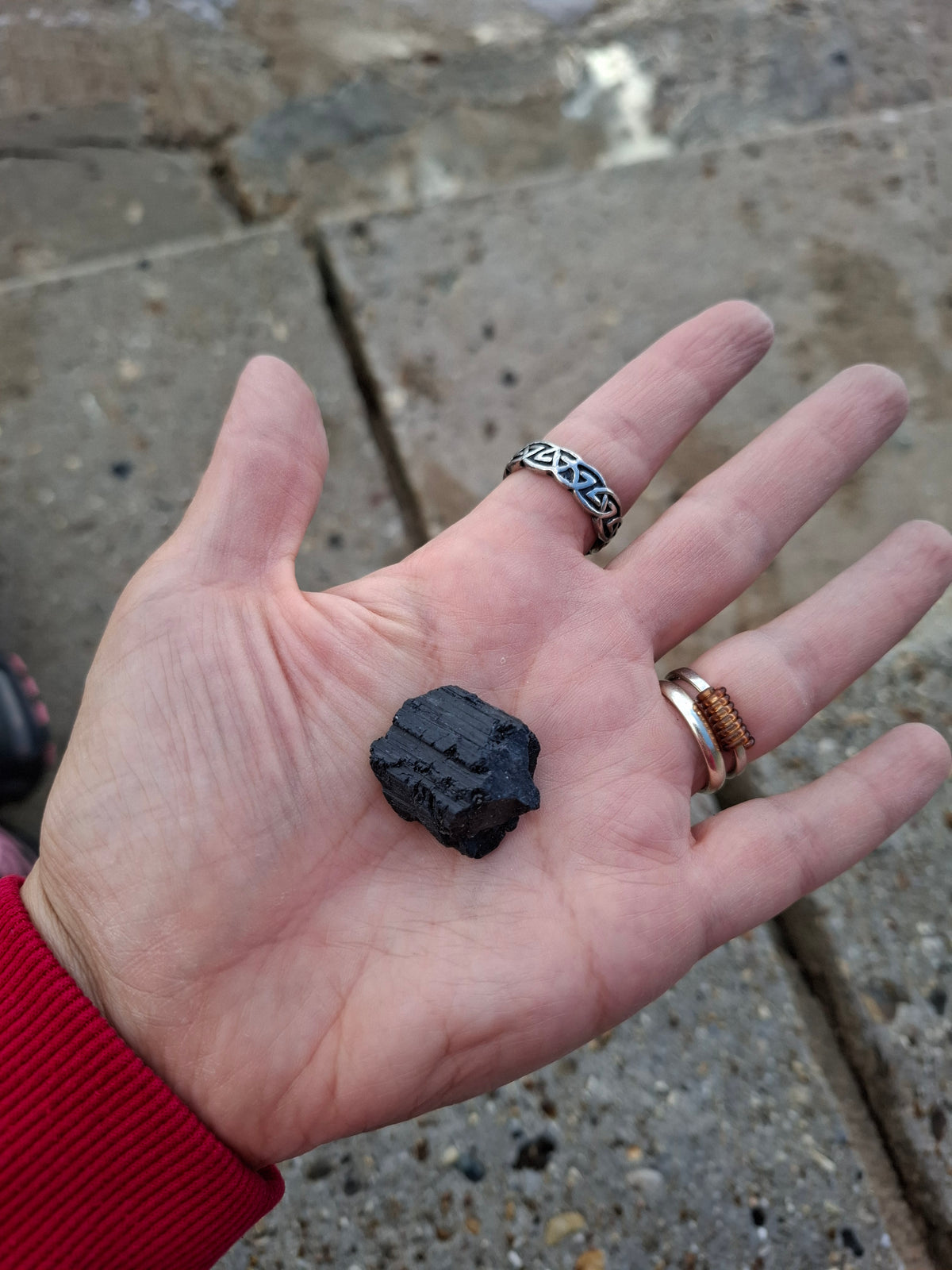 Black Tourmaline RAW, 11.70g, Crystal (Ref: RBT6)