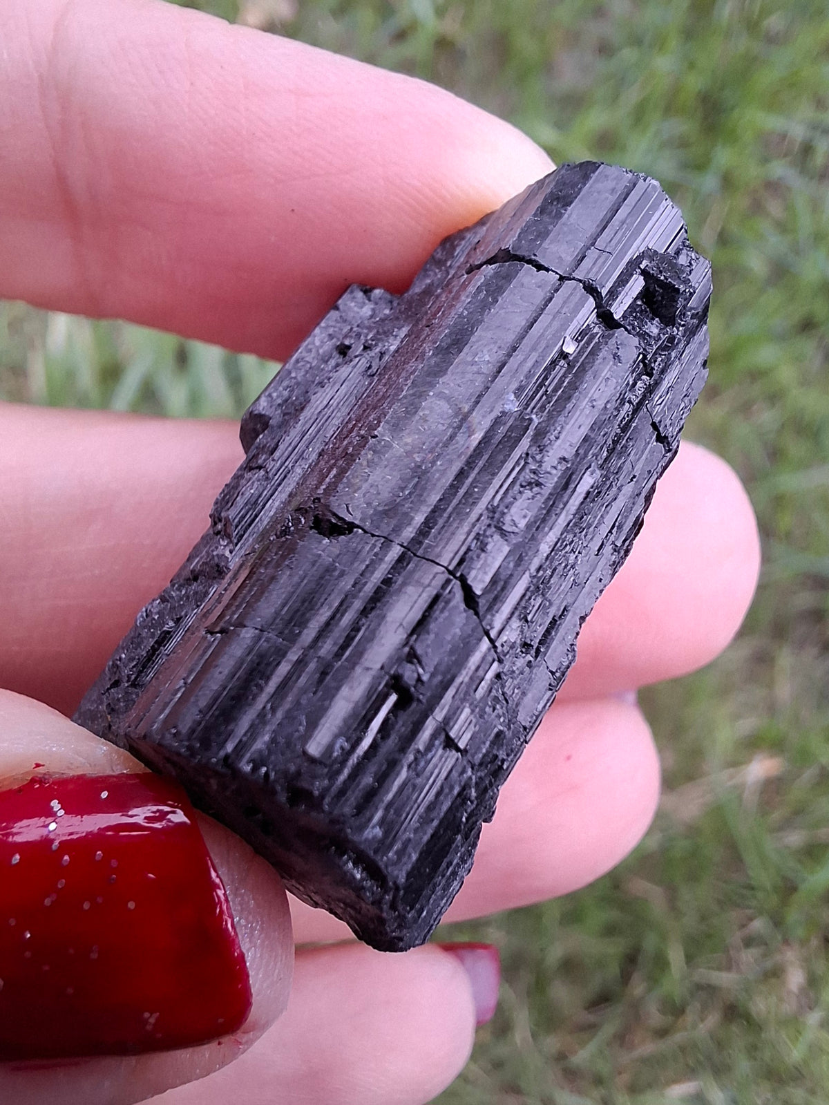 Black Tourmaline RAW, 15.58g, Crystal (Ref: RBT14)