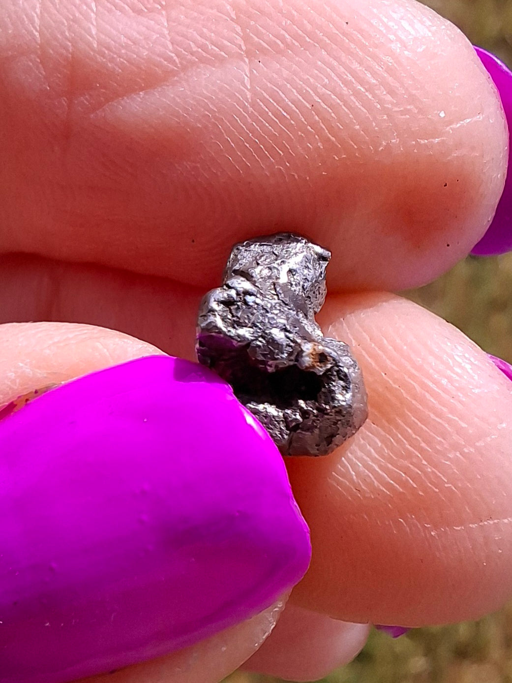 Campo del Cielo, 1.18g, Nickel Iron Meteorite (Ref: C10)