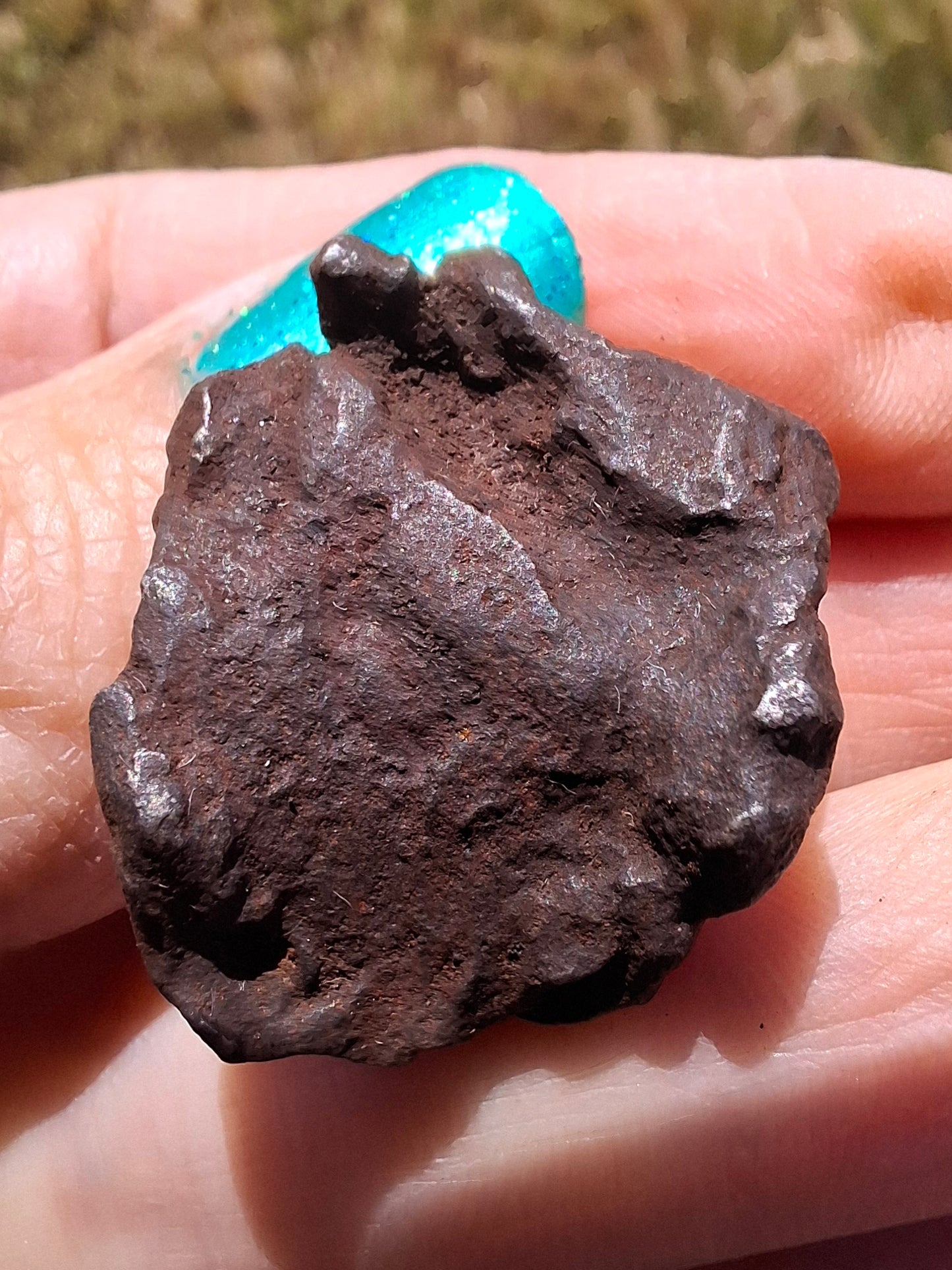 Gebel Kamil Iron Meteorite, 21.40g (Ref: K35)
