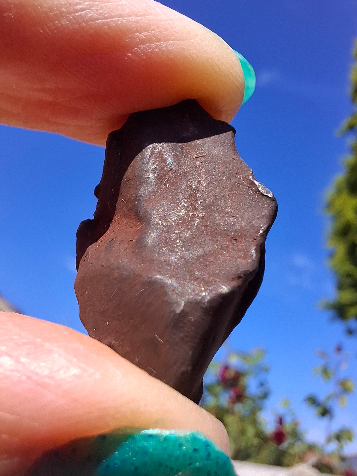 Gebel Kamil Iron Meteorite, 13.55g (Ref: K41)