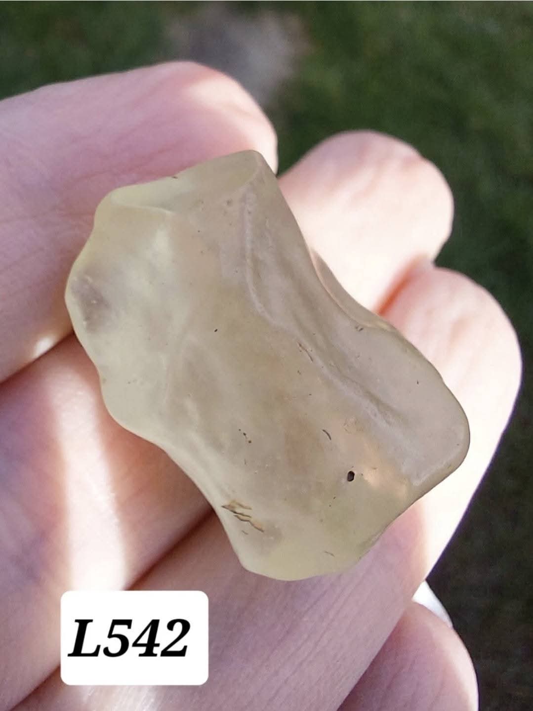 Libyan Desert Glass Piece, 7.46g, Tektite