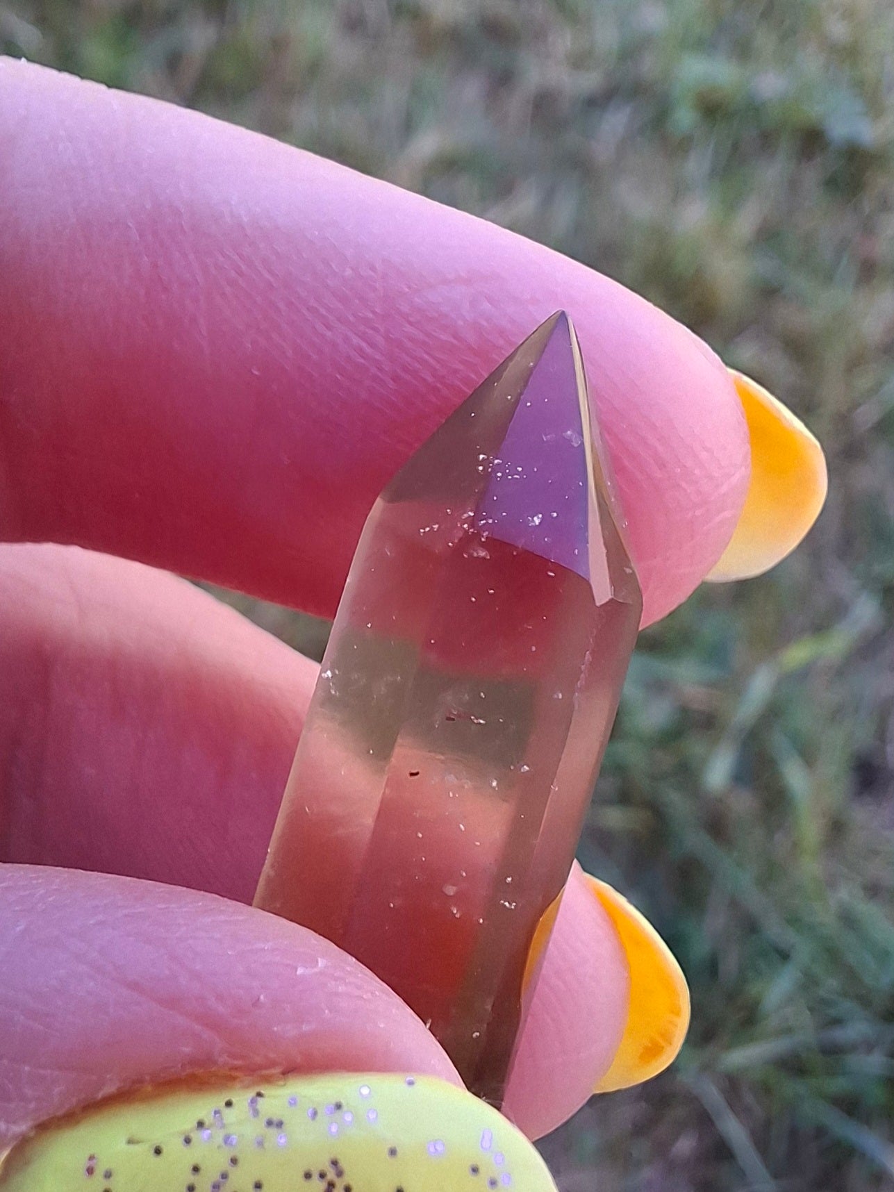 Libyan Desert Glass DT Carving, 4.71g, Tektite (Ref: LDT9)