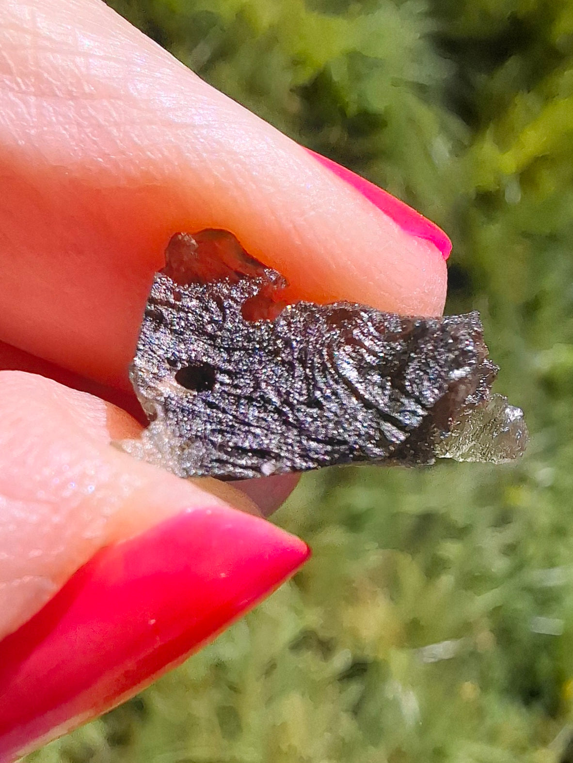 Moldavite Piece, 1.10g, Tektite (Ref: E230)