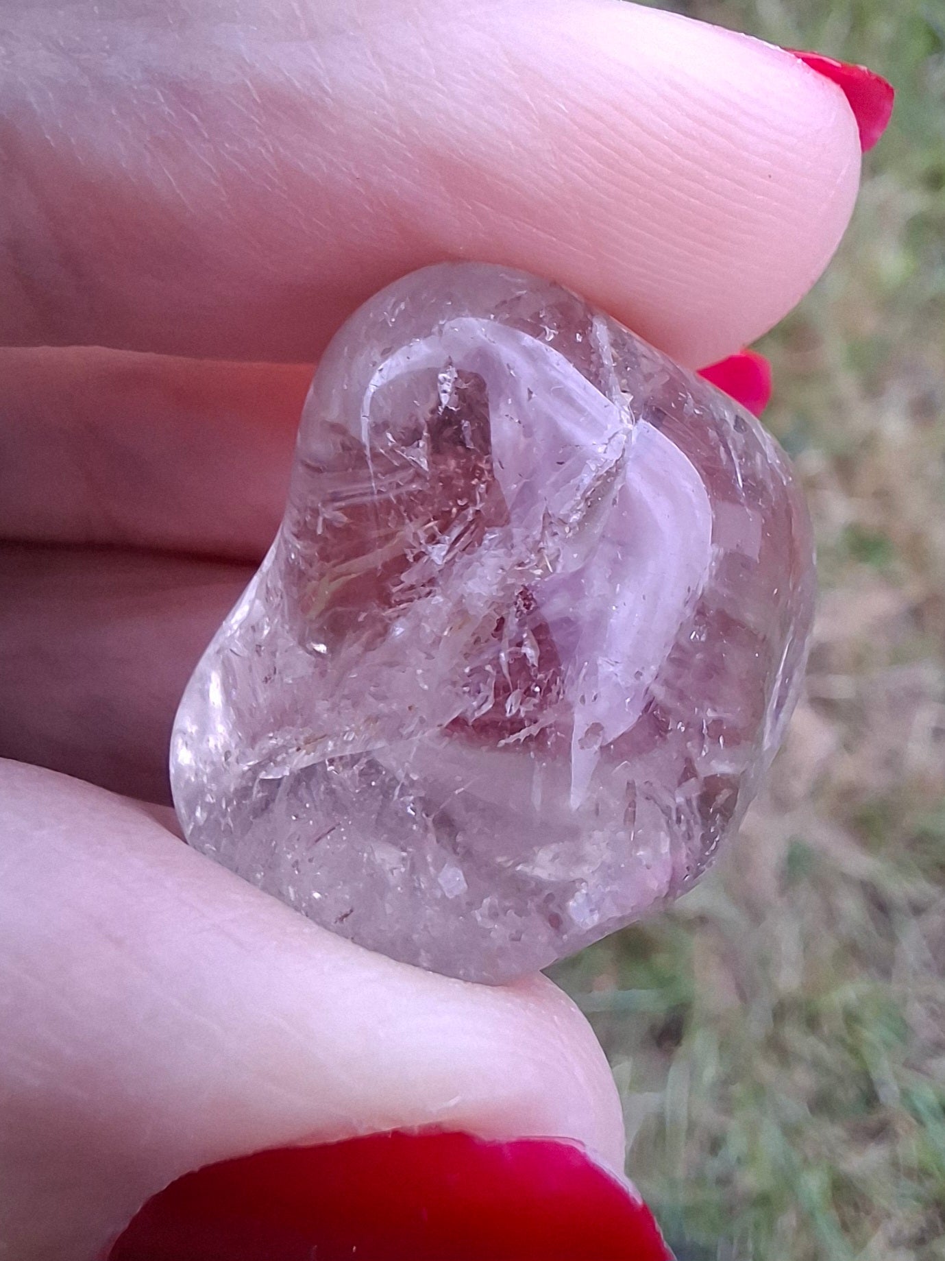 Smoky Quartz, Tumble Stone, Crystal (Ref: T109)
