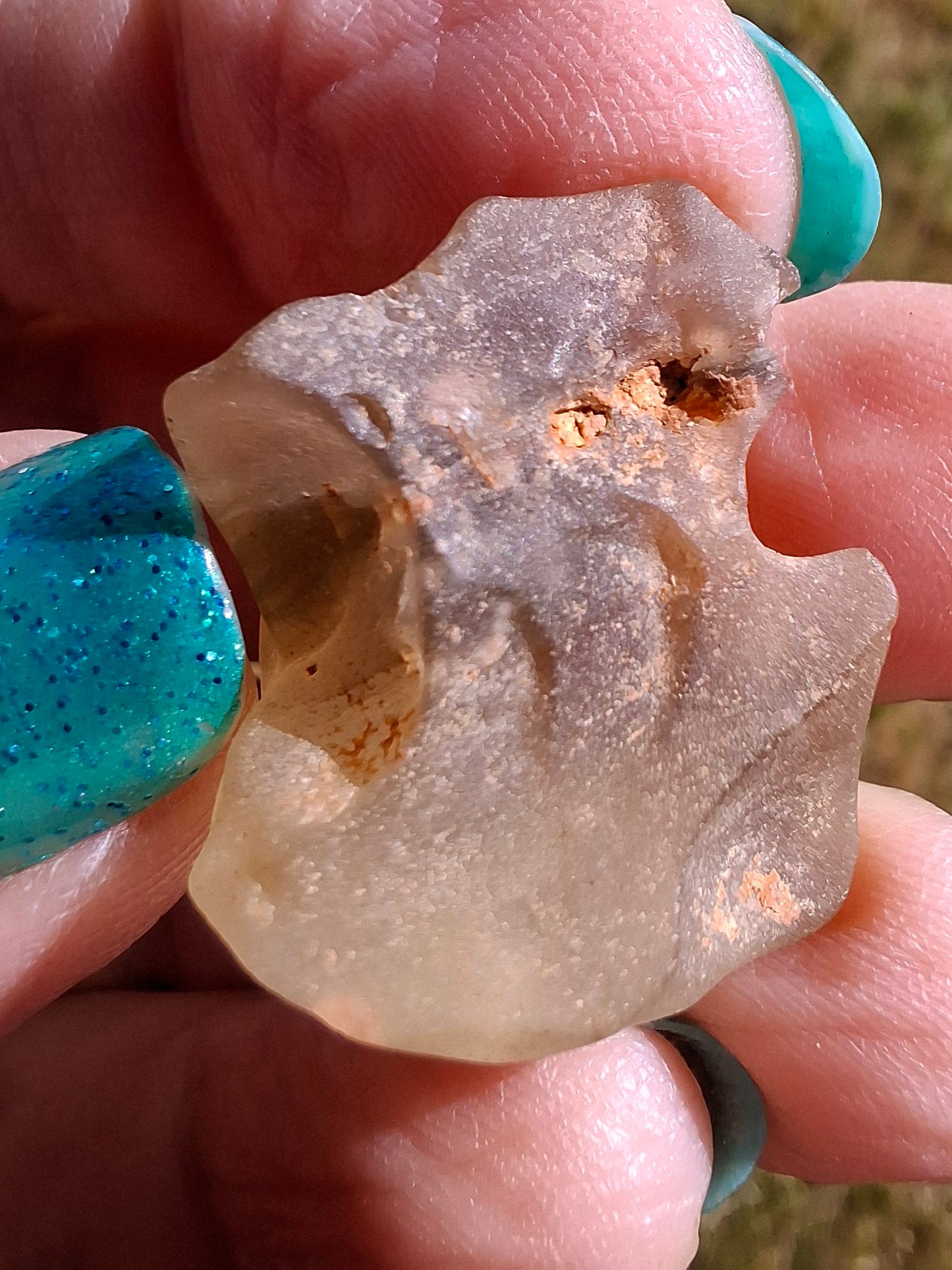 Libyan Desert Glass Piece, 6.97g, Tektite