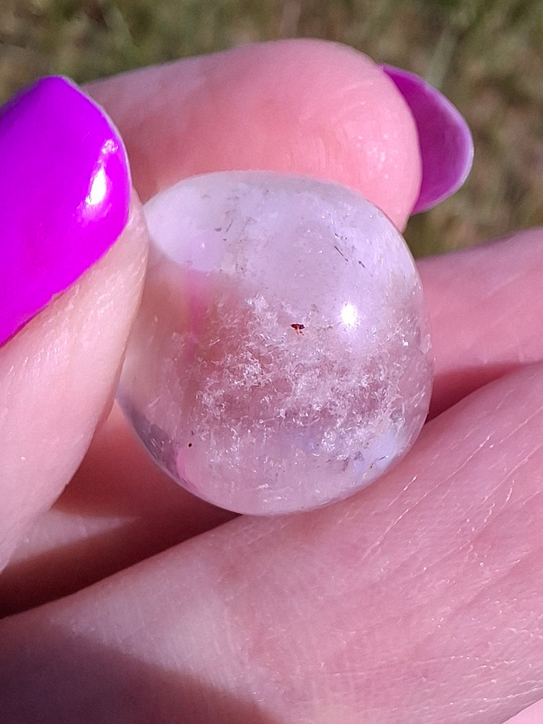 Clear Quartz, Tumble Stone, Crystal (Ref: T30)