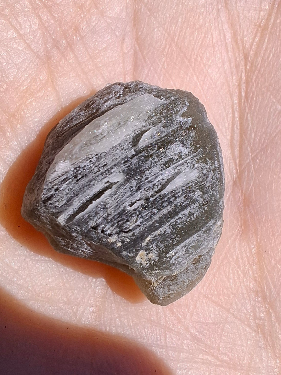 Moldavite Piece, SNOWFLAKE, FROSTED, BARTOCHOV, 3.00g, Tektite (Ref: 1370)