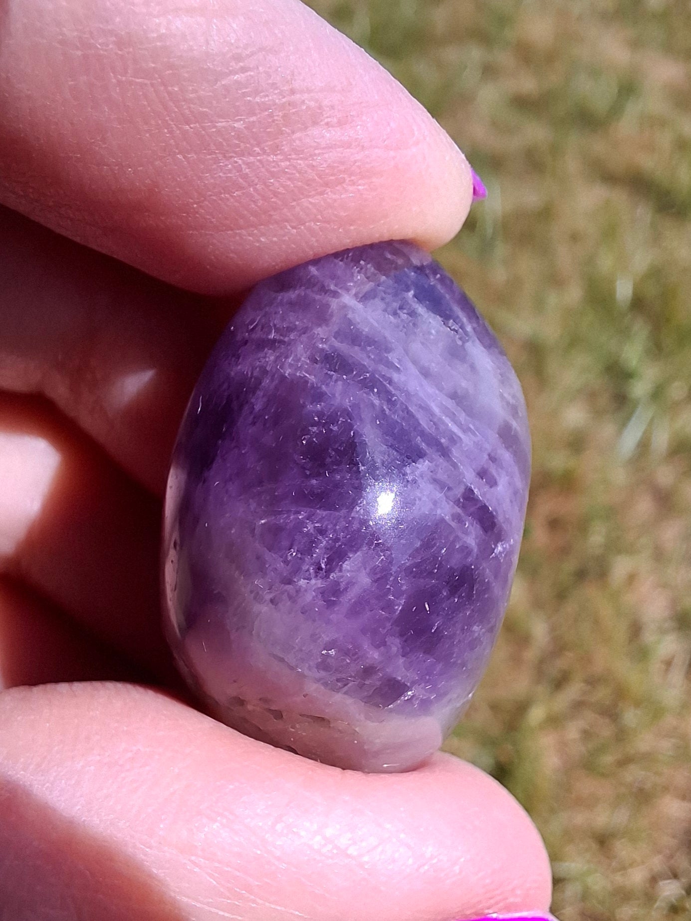 Amethyst, Tumble Stone, Crystal (Ref: T16)
