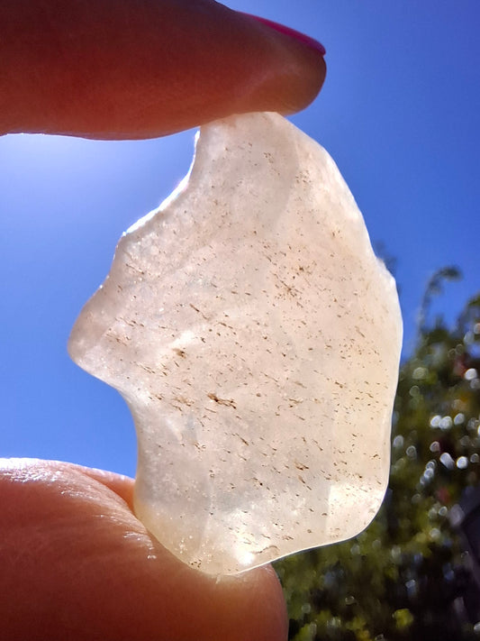 Libyan Desert Glass Piece, 12.31g, Tektite