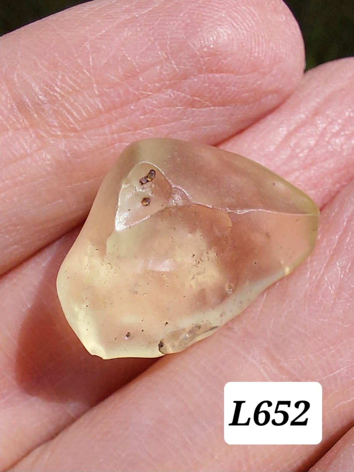 Libyan Desert Glass Piece, 3.16g, Tektite