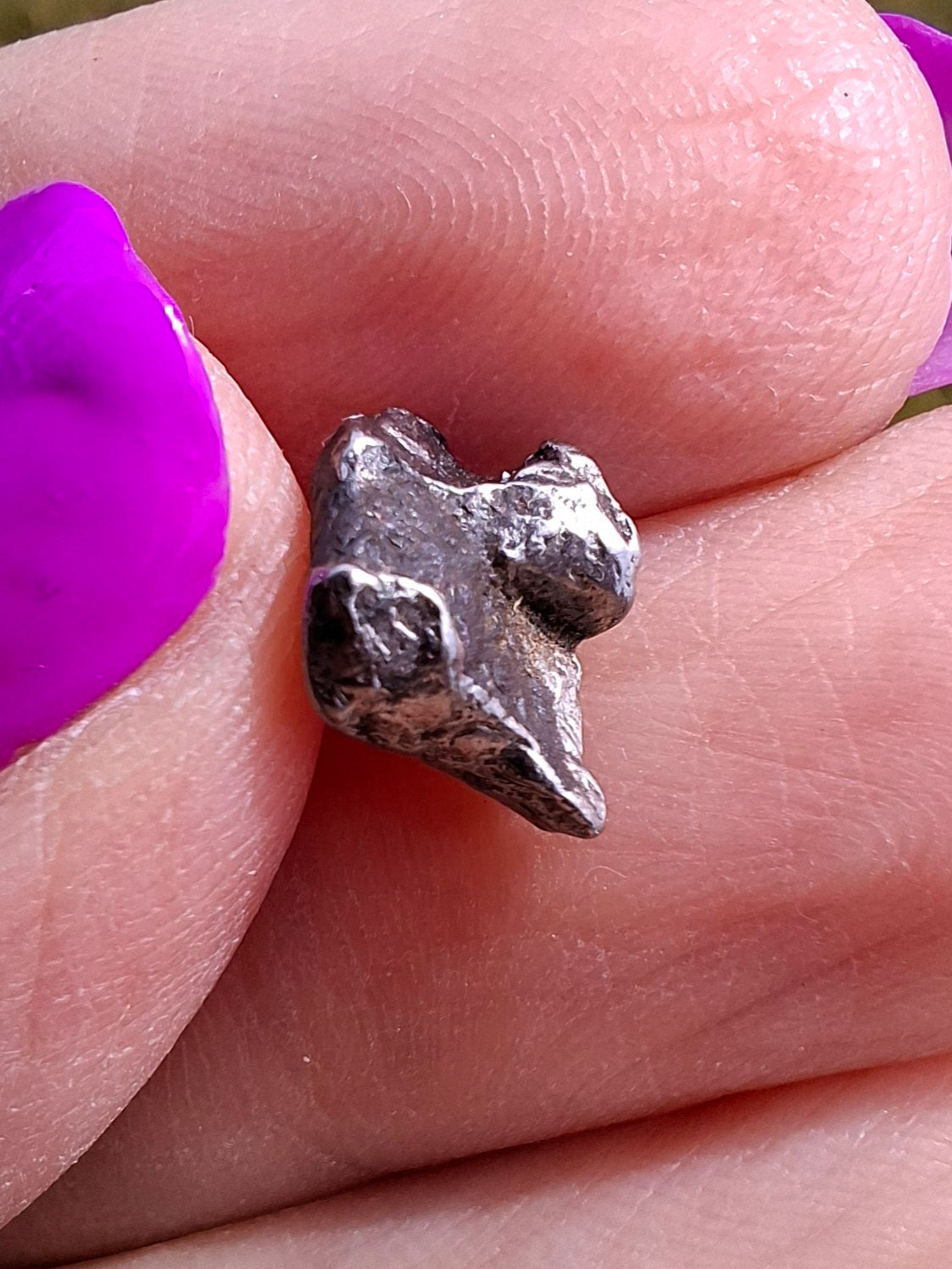 Campo del Cielo, 0.91g, Nickel Iron Meteorite (Ref: C1)